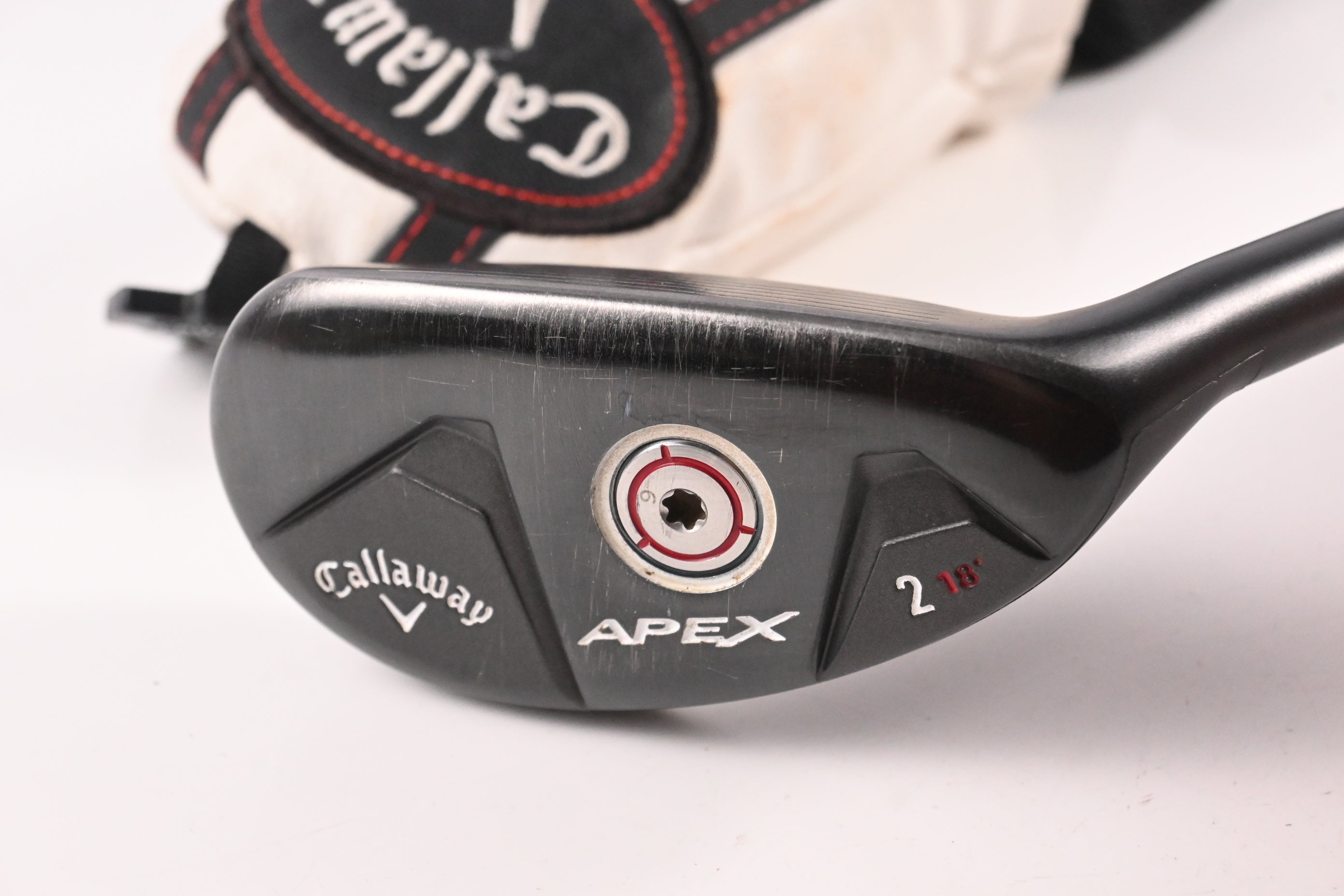 Callaway Apex 2019 #2 Hybrid / 18 Degree / Stiff Flex Aldila RIP Alpha 85 Shaft