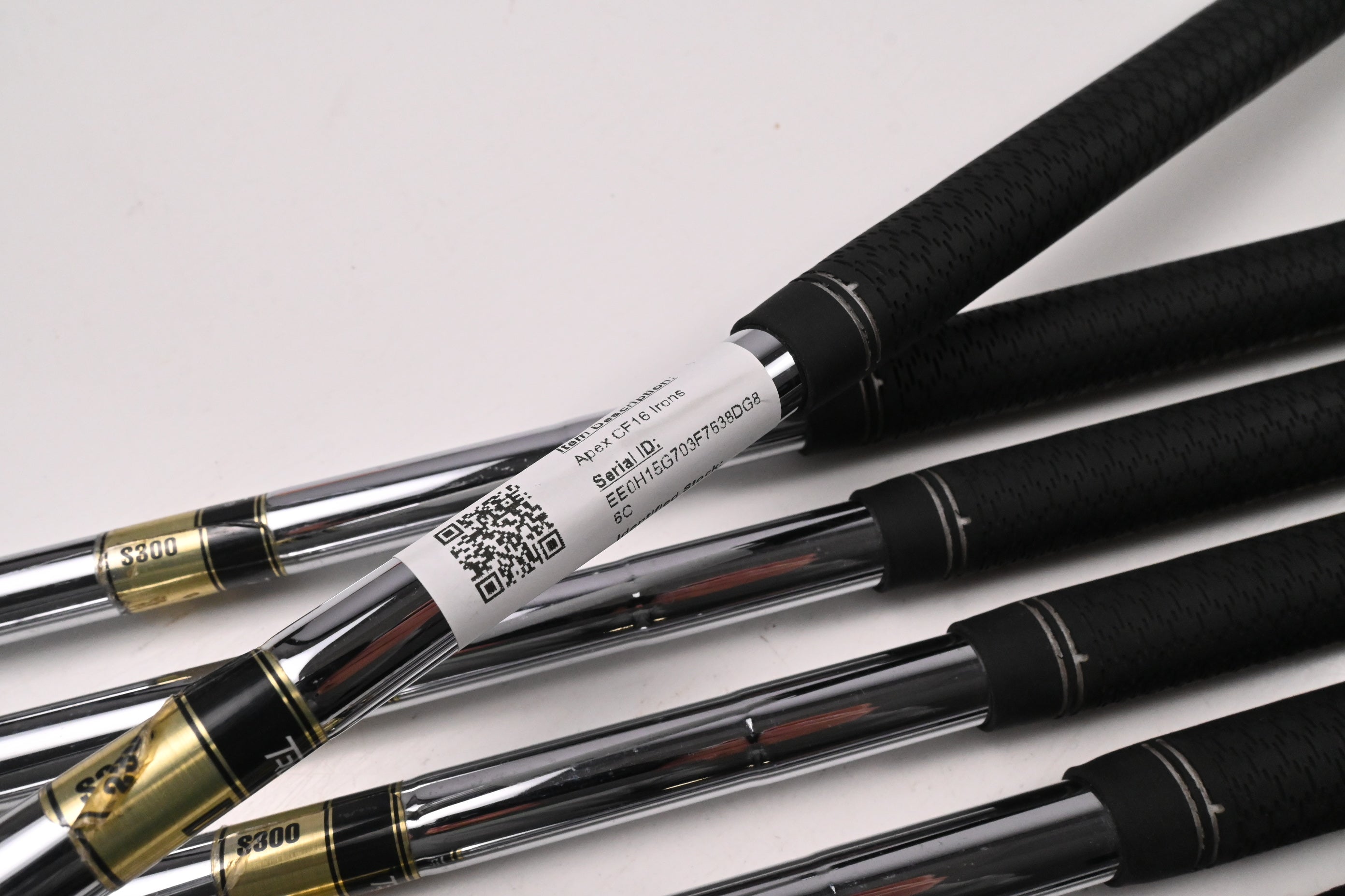 Callaway Apex CF16 Irons / 4-PW / Stiff Flex Dynamic Gold S300 Shafts