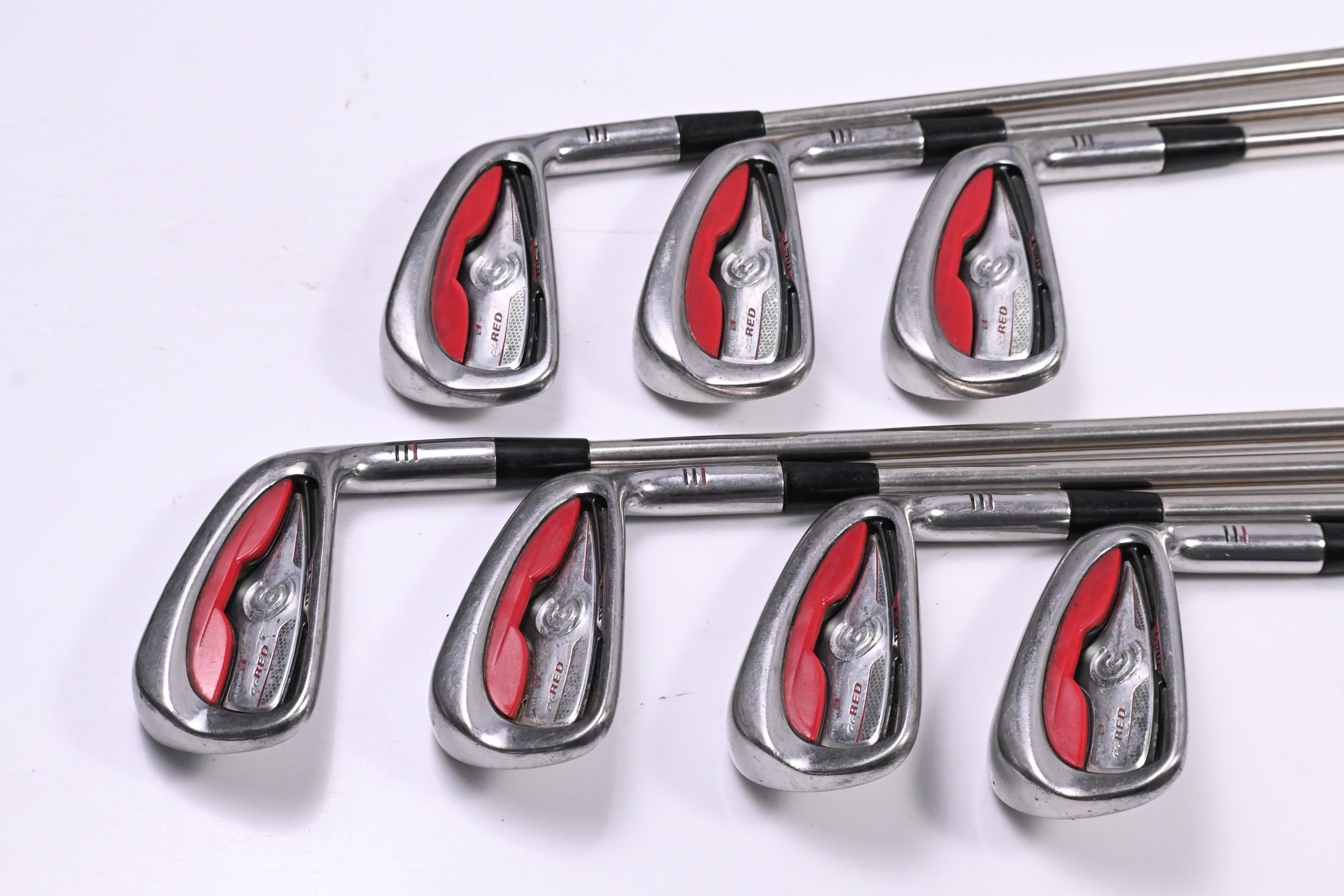 Cleveland CG Red Irons / 3-9i / Stiff Flex Steel Shafts