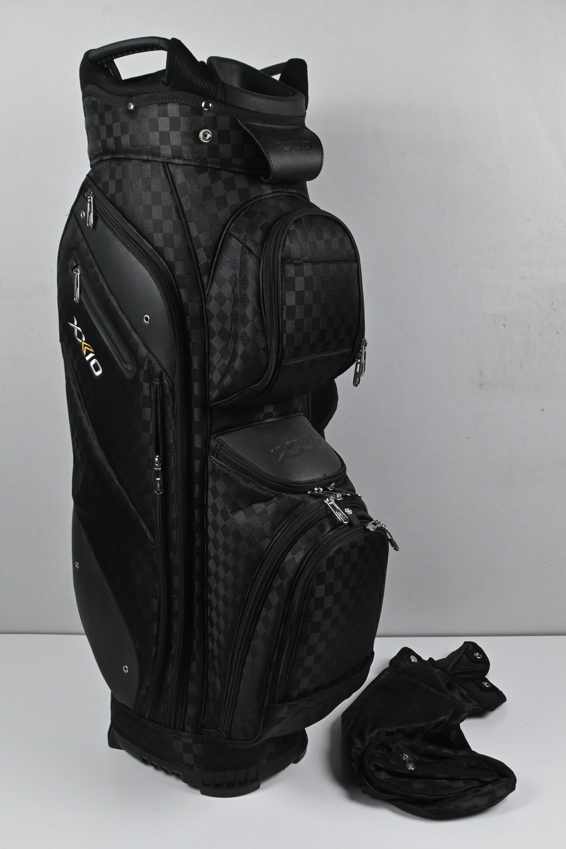 XXIO Cart Bag / 14-Way Divider / Black Patchwork