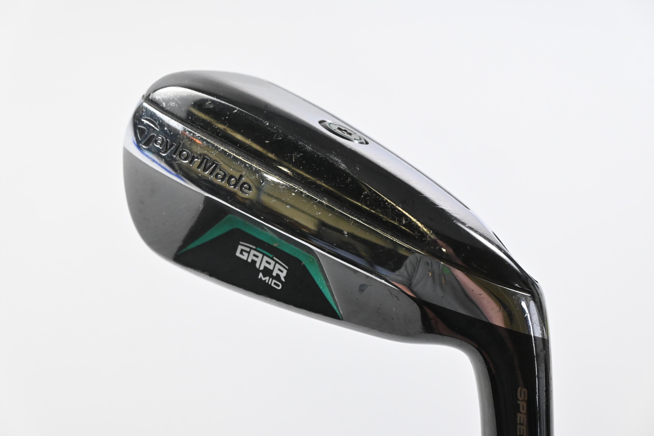 Taylormade GAPR Mid #3 Hybrid / 18 Degree / Stiff Flex KBS 80 Shaft