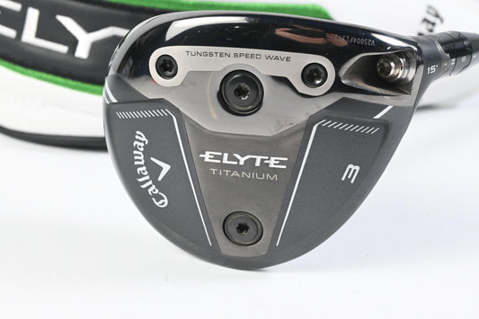 Callaway Elyte Ti #3 Wood / 15 Degree / X-Flex Tensei 1K Black 75 Shaft