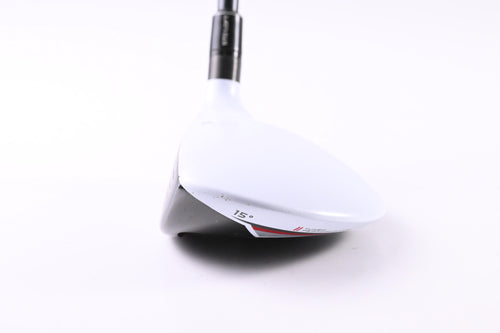 Left Hand Taylormade R15 #3 Wood / 15 Degree / Regular Flex Speeder 67 Evolution