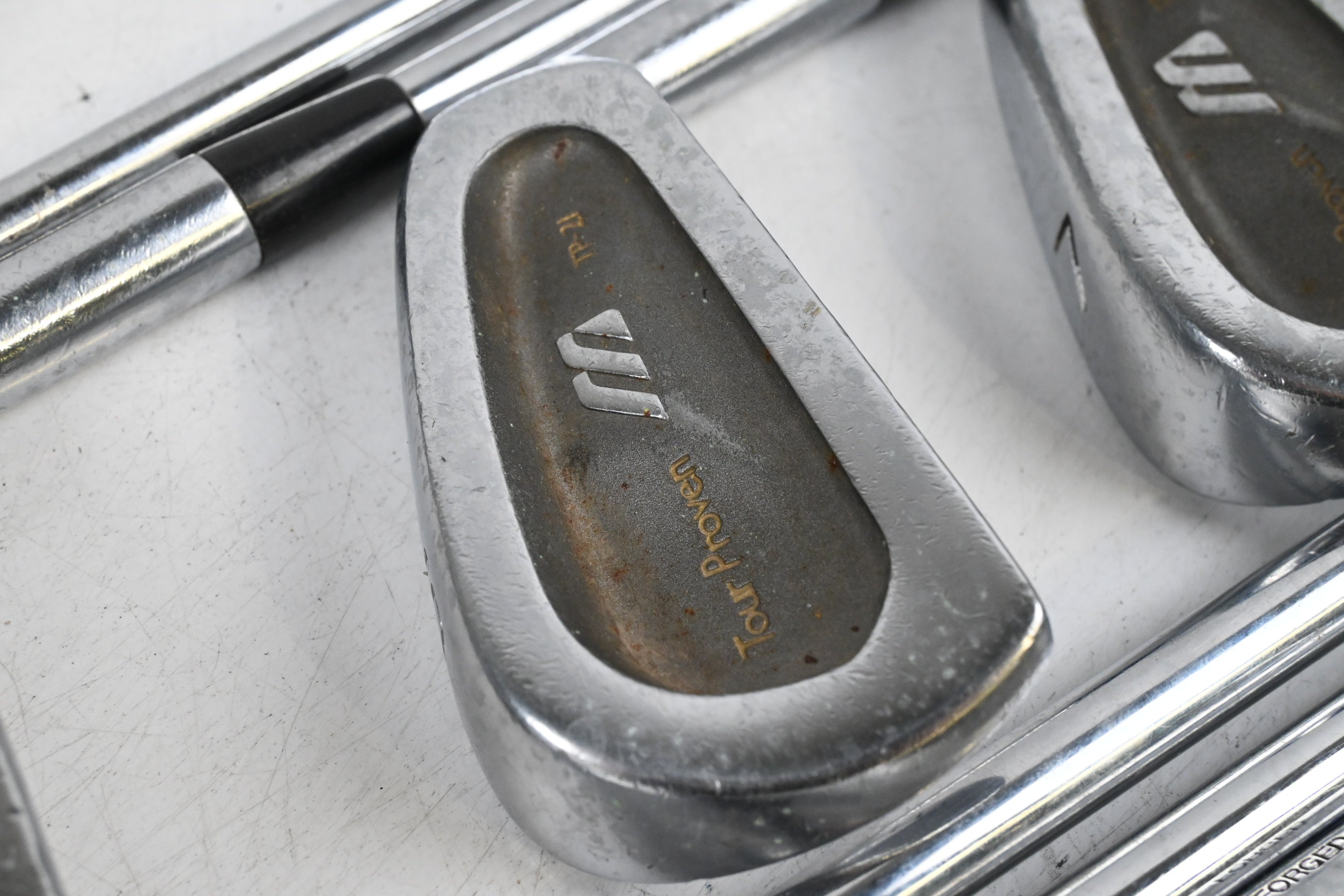 Mizuno TP-21 Irons / 4-PW+SW / Regular Flex Rifle Precision FCM Shafts