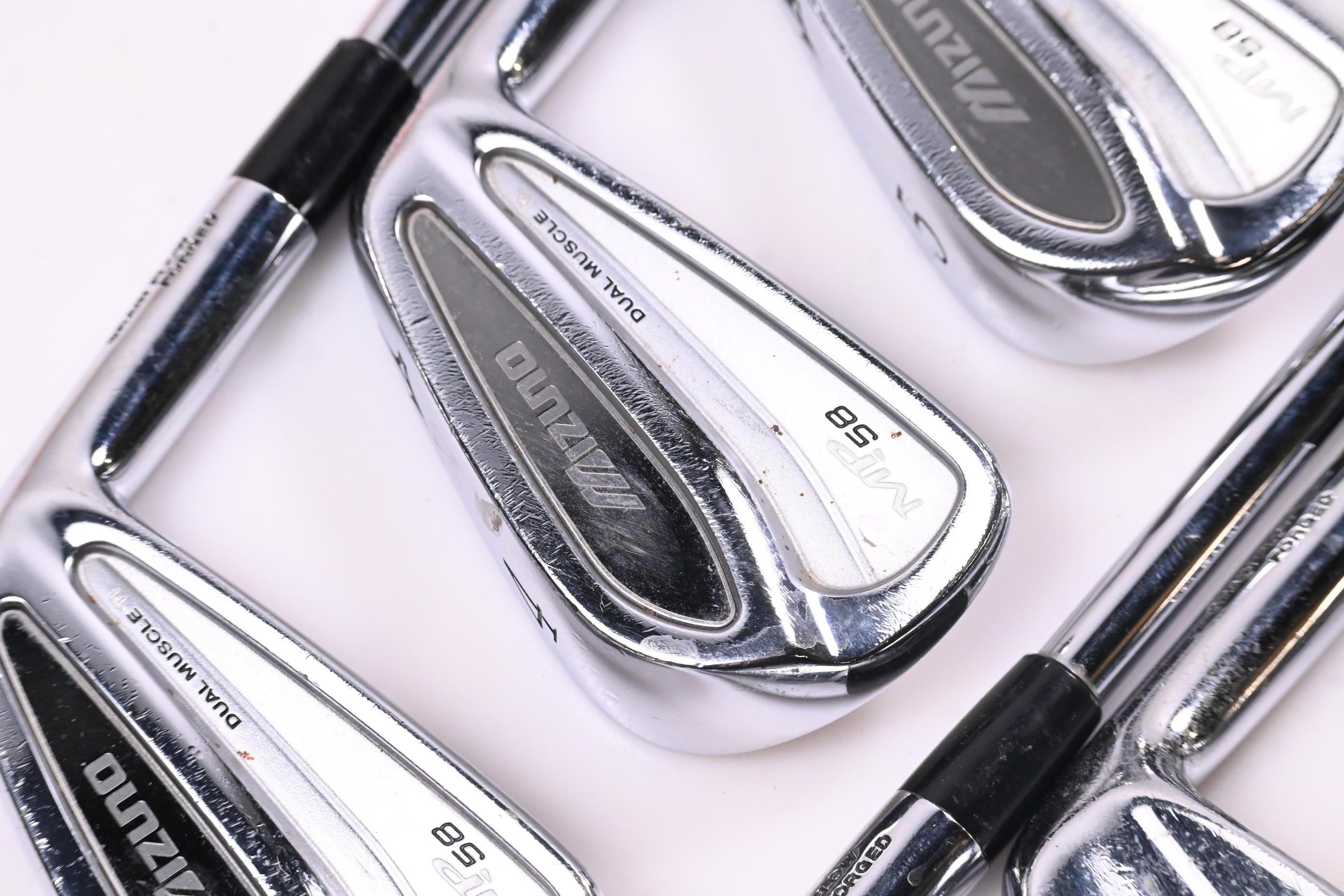 Mizuno MP-58 / MP-68 Combo Irons / 3-PW / Stiff Flex Dynamic Gold S300 Shafts