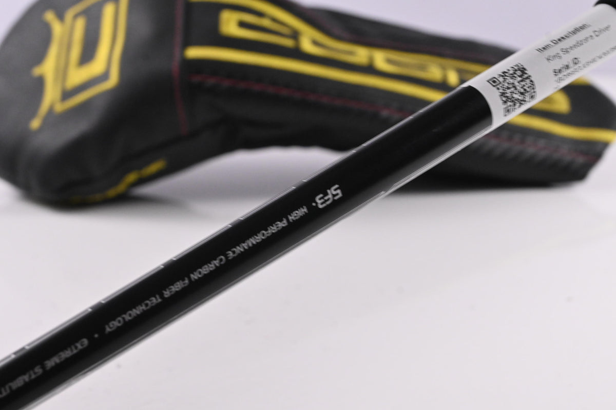 Left Hand Cobra King Speedzone Xtreme Driver / 10.5 Degree / Regular Flex UST