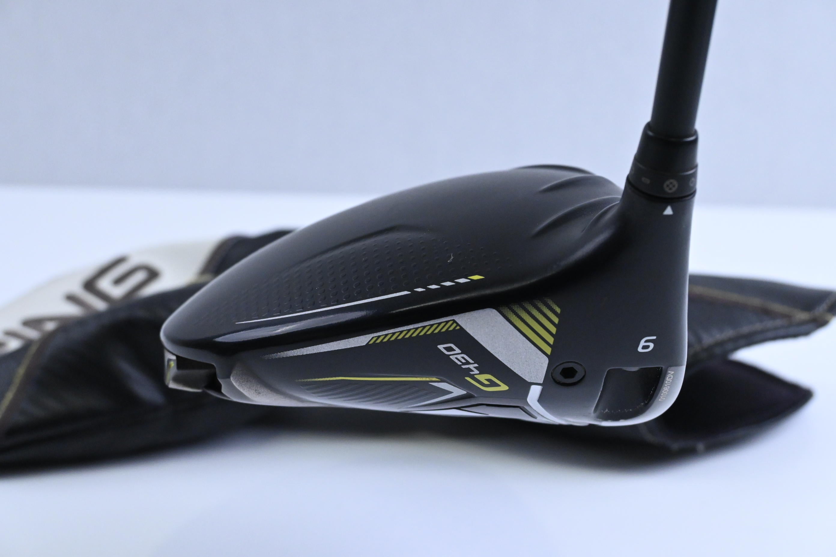 Left Hand Ping G430 Max Driver / 9 Degree / Stiff Flex Ping Alta CB Black 55