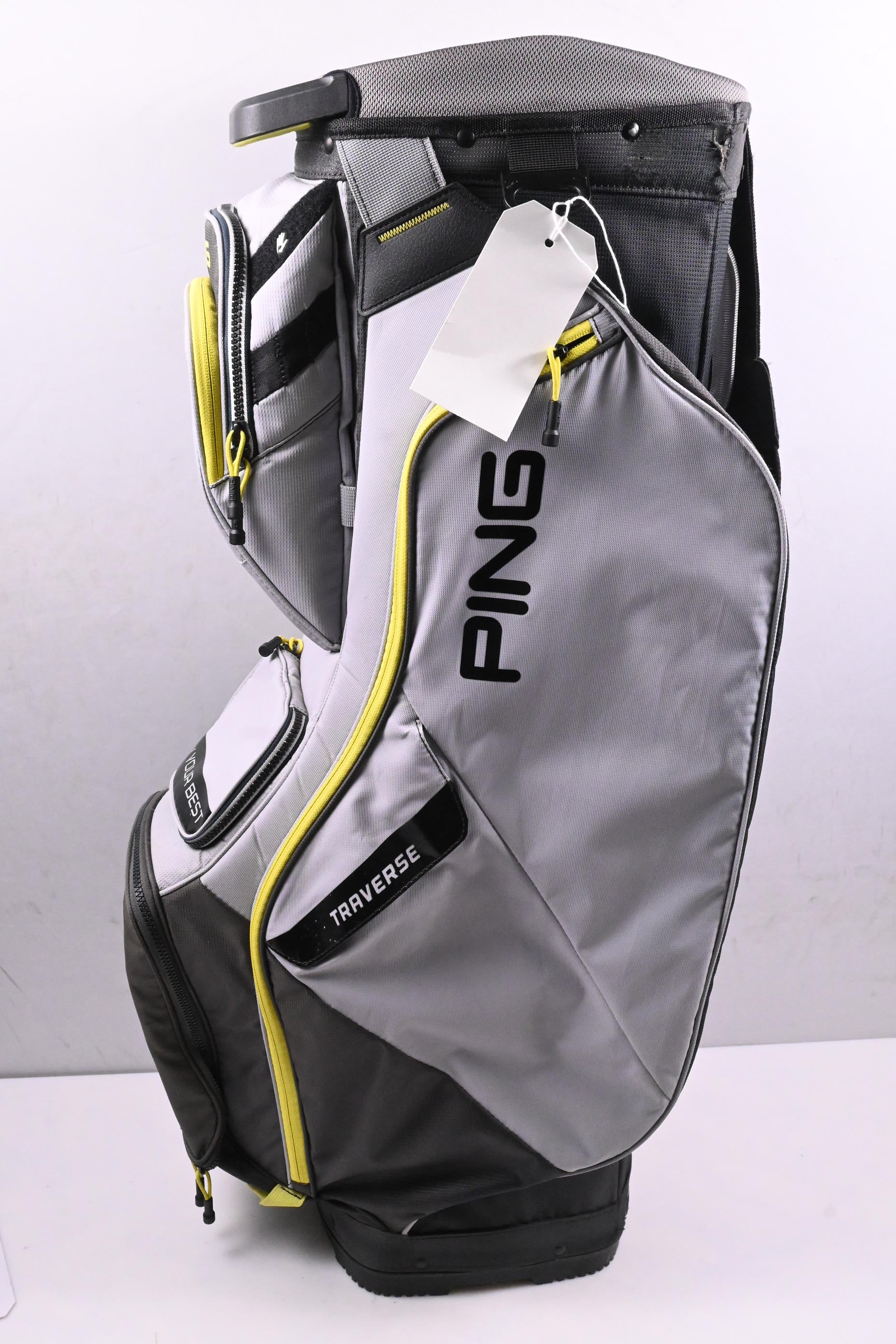 Ping Traverse Cart Bag / 14-Way Divider / Grey, Black