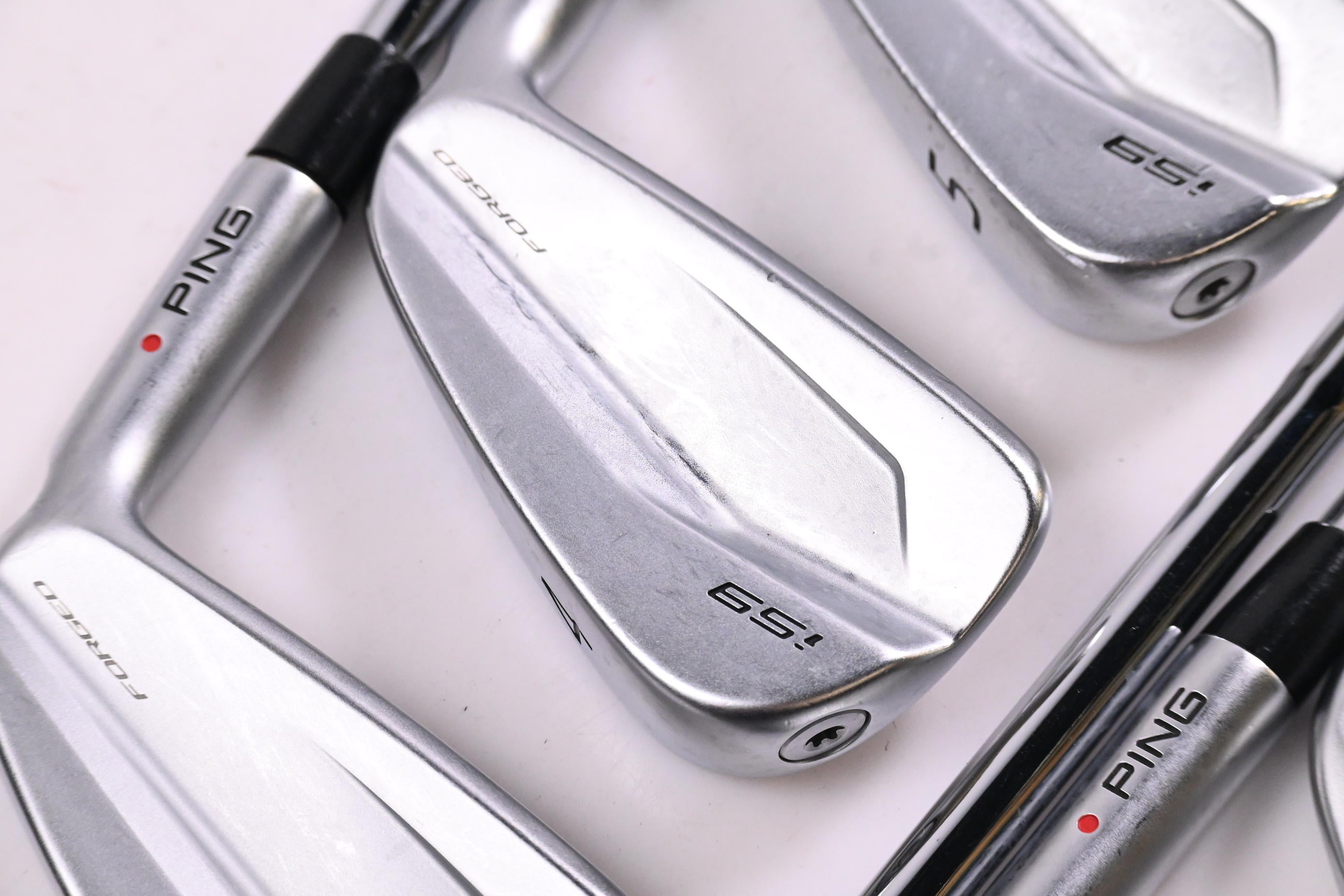 Ping i59 Irons / 3-9i / Red Dot / X-Flex N.S.Pro Modus³ Tour 130 Shafts