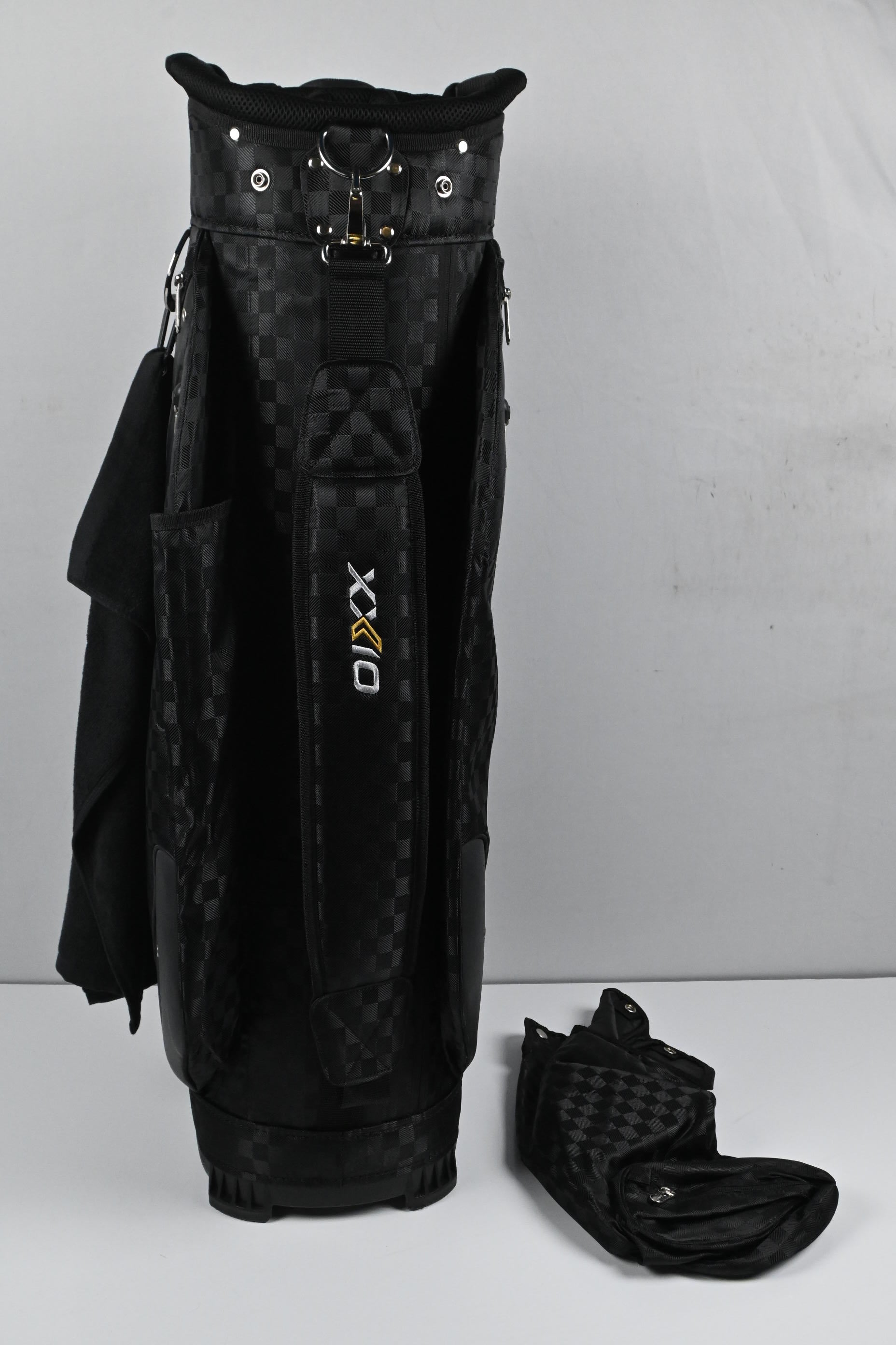 XXIO Cart Bag / 14-Way Divider / Black Patchwork