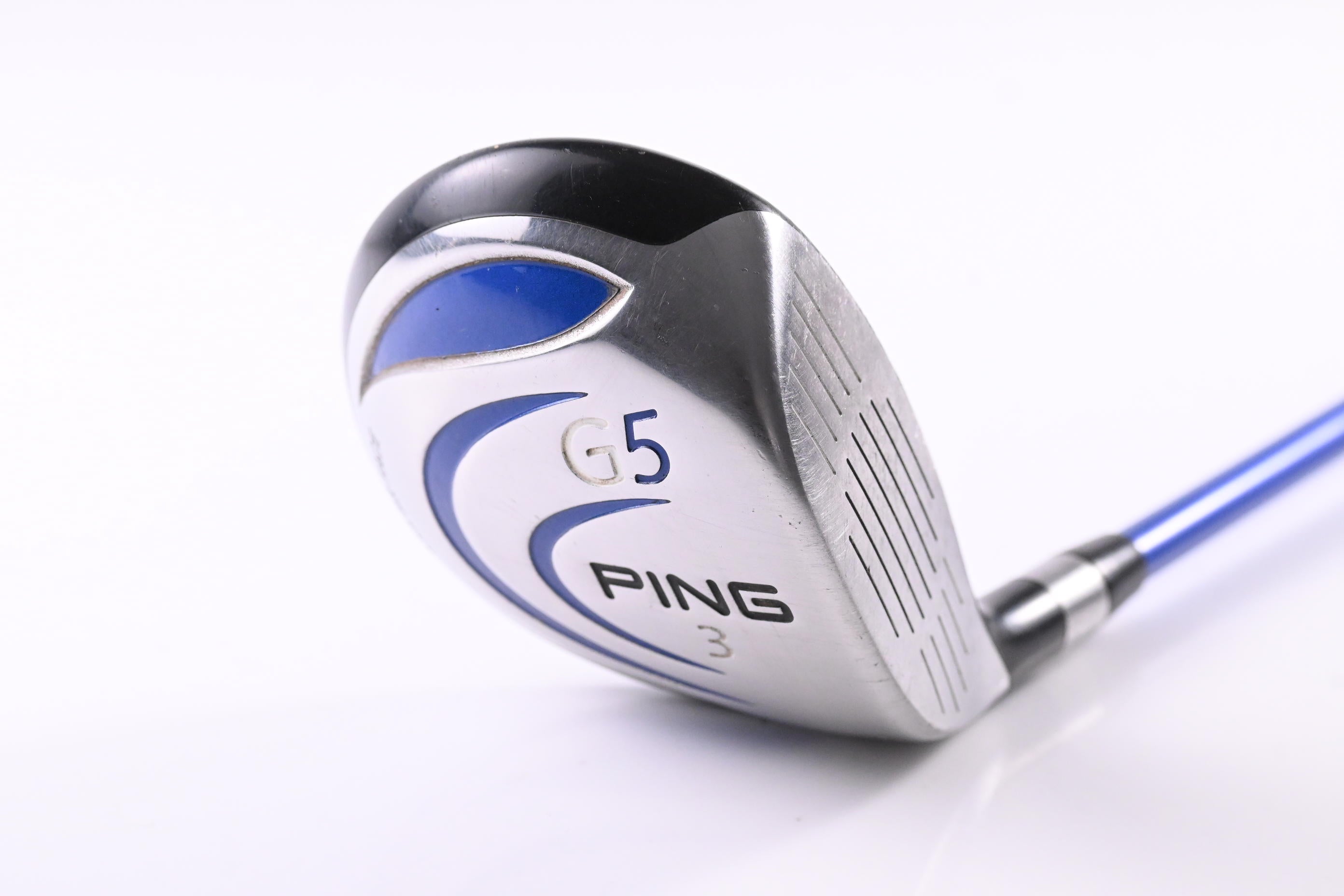 Ping G5 #3 Wood / 15 Degree / Stiff Flex Grafalloy ProLaunch Blue 75 Shaft