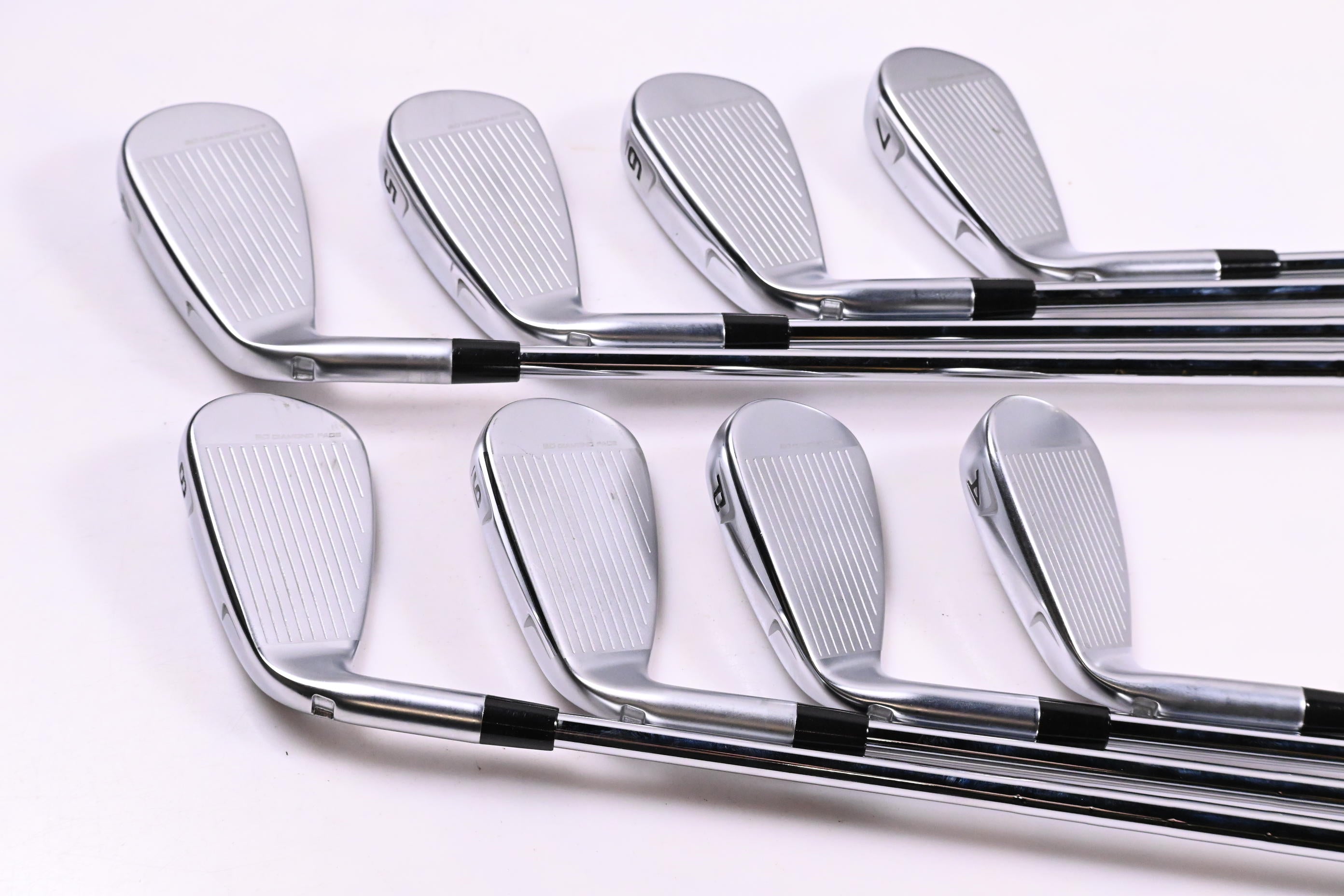 Tour Edge E725 Irons / 4-PW+GW / Stiff Flex KBS Tour Lite Shafts