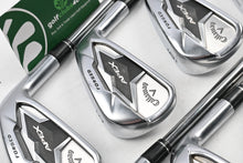 Load image into Gallery viewer, Callaway Apex 19 Irons / 4-PW+AW / Regular Flex Catalyst 60 Shafts
