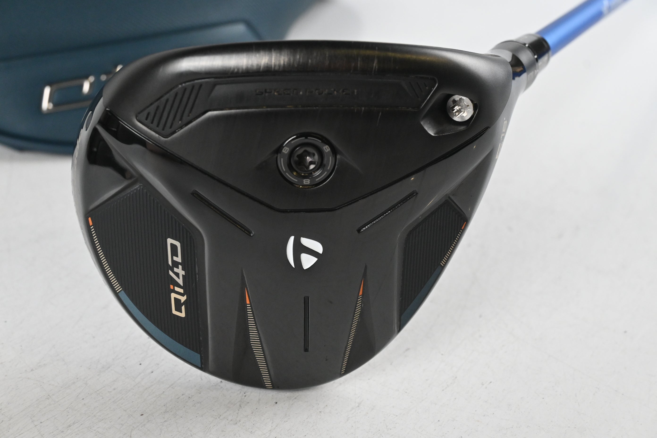 Taylormade Qi4D #5 Wood / 18 Degree / Stiff Flex Denali Frost Blue 60 Shaft
