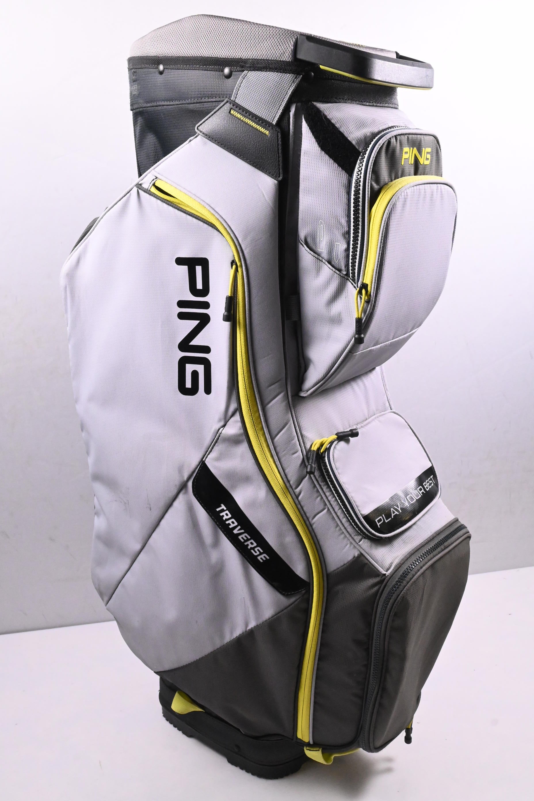 Ping Traverse Cart Bag / 14-Way Divider / Grey, Black
