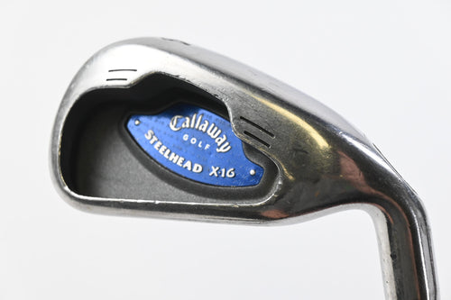 Callaway X-16 #4 Iron / 24 Degree / Stiff Flex Callaway X-16 Steel Shaft