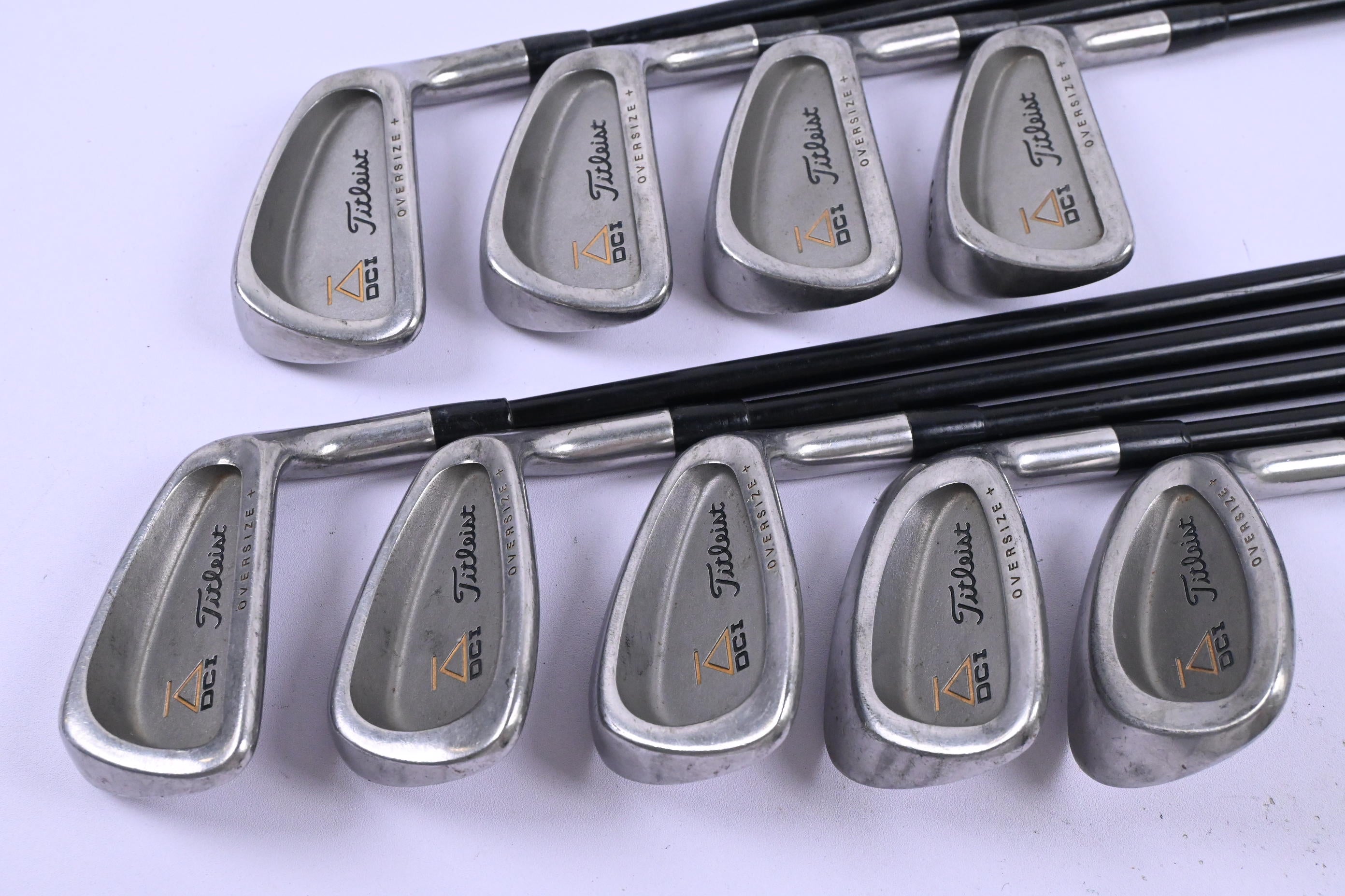 Titleist DCI Oversize+ Irons/ 3-SW / Regular Flex TriSpec OS+ DSI Shafts