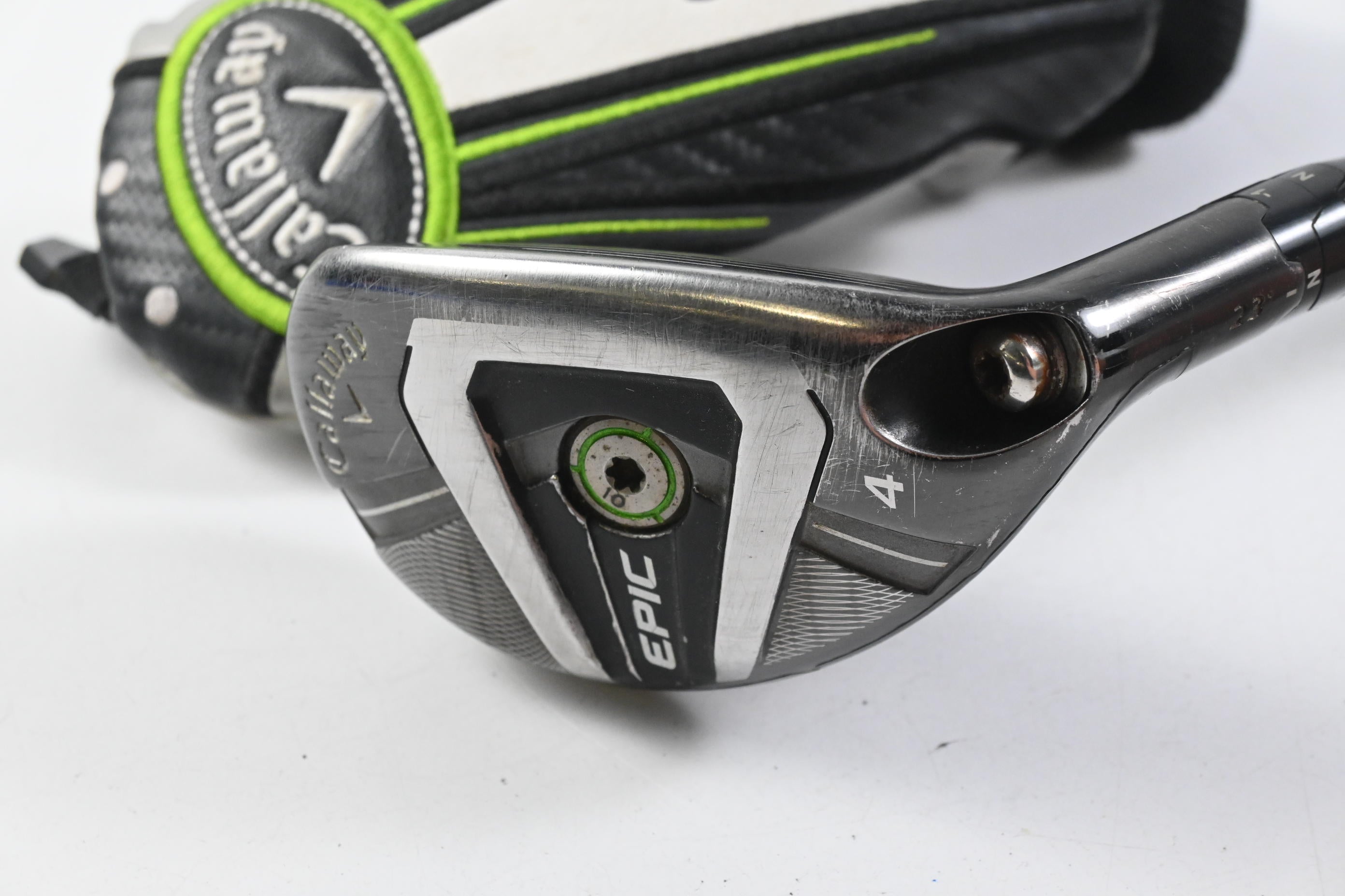 Callaway Epic #4 Hybrid / 23 Degree / Stiff Flex Denali Charcoal 70 Shaft