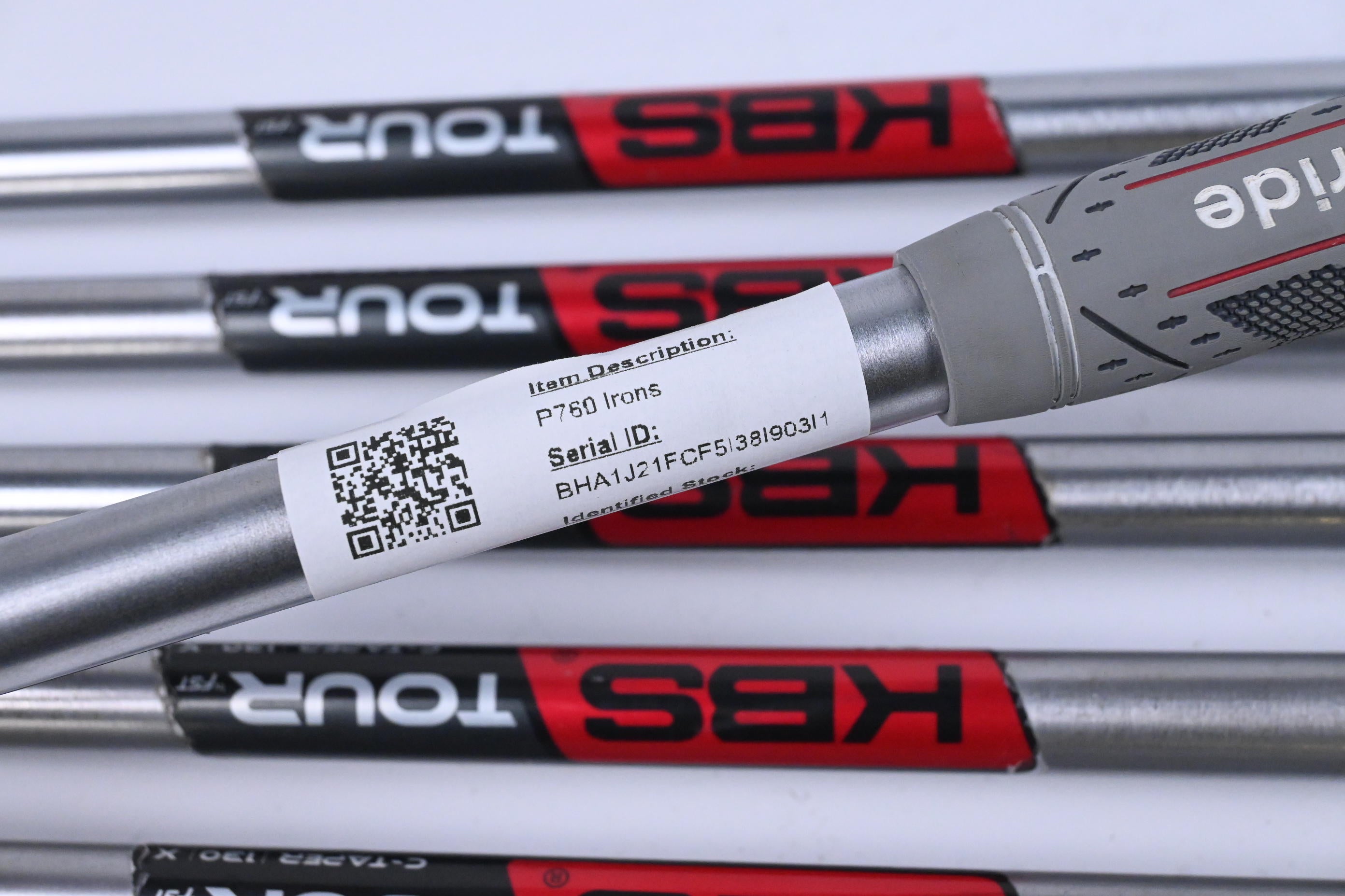 Taylormade P760 Irons / 5-PW / X-Flex KBS Tour C-Taper 130 Shafts