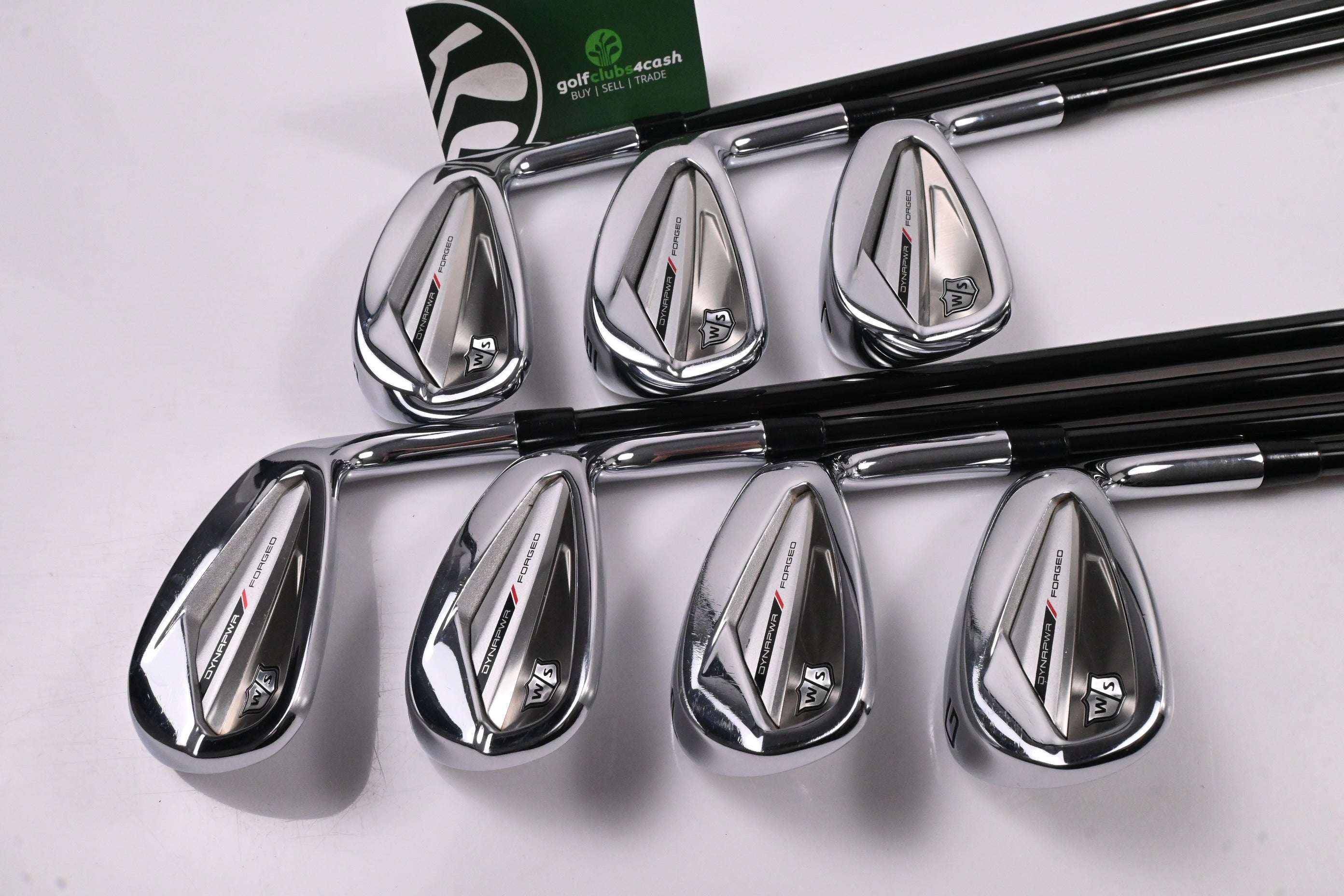 Wilson Dynapower 2023 Forged Irons / 5-PW+GW / Stiff Flex KBS $-Taper Lite