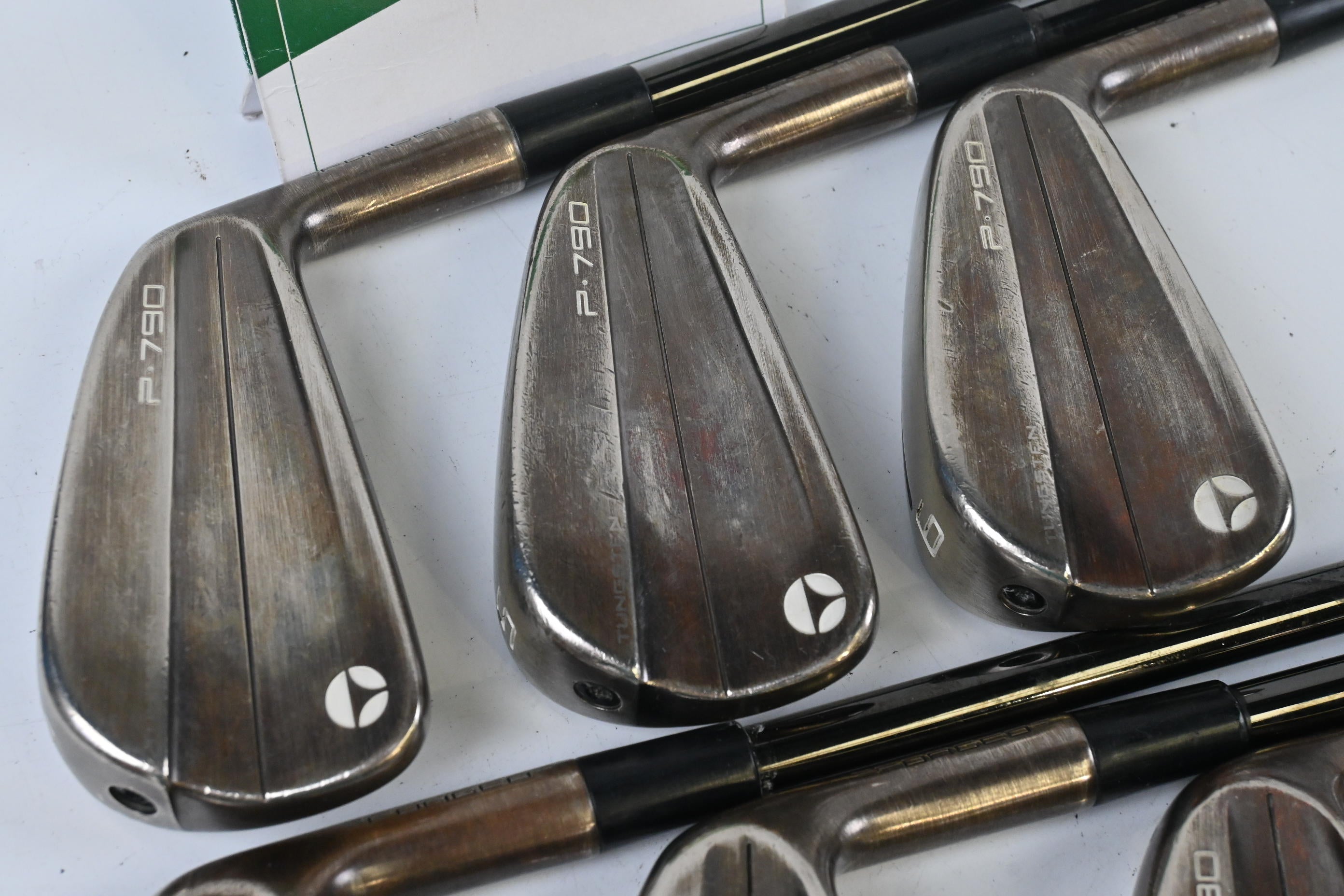 Taylormade P790 Aged Copper Irons / 4-PW / Stiff Flex Steel Shafts