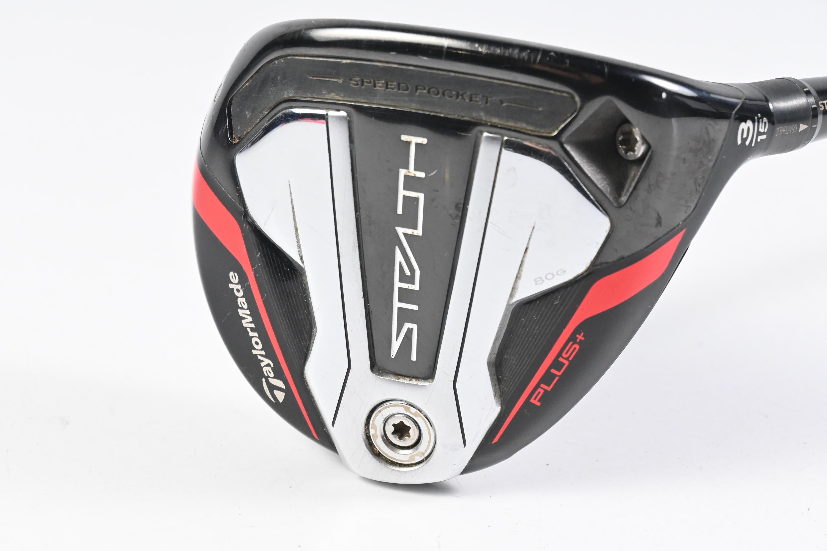 Taylormade Stealth Plus #3 Wood / 15 Degree / X-Flex HZRDUS Smoke Red RDX 75