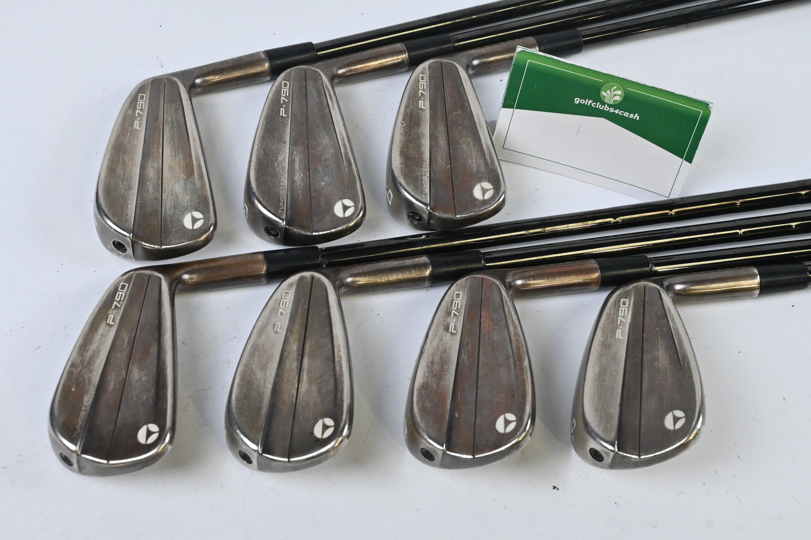 Taylormade P790 Aged Copper Irons / 4-PW / Stiff Flex Steel Shafts