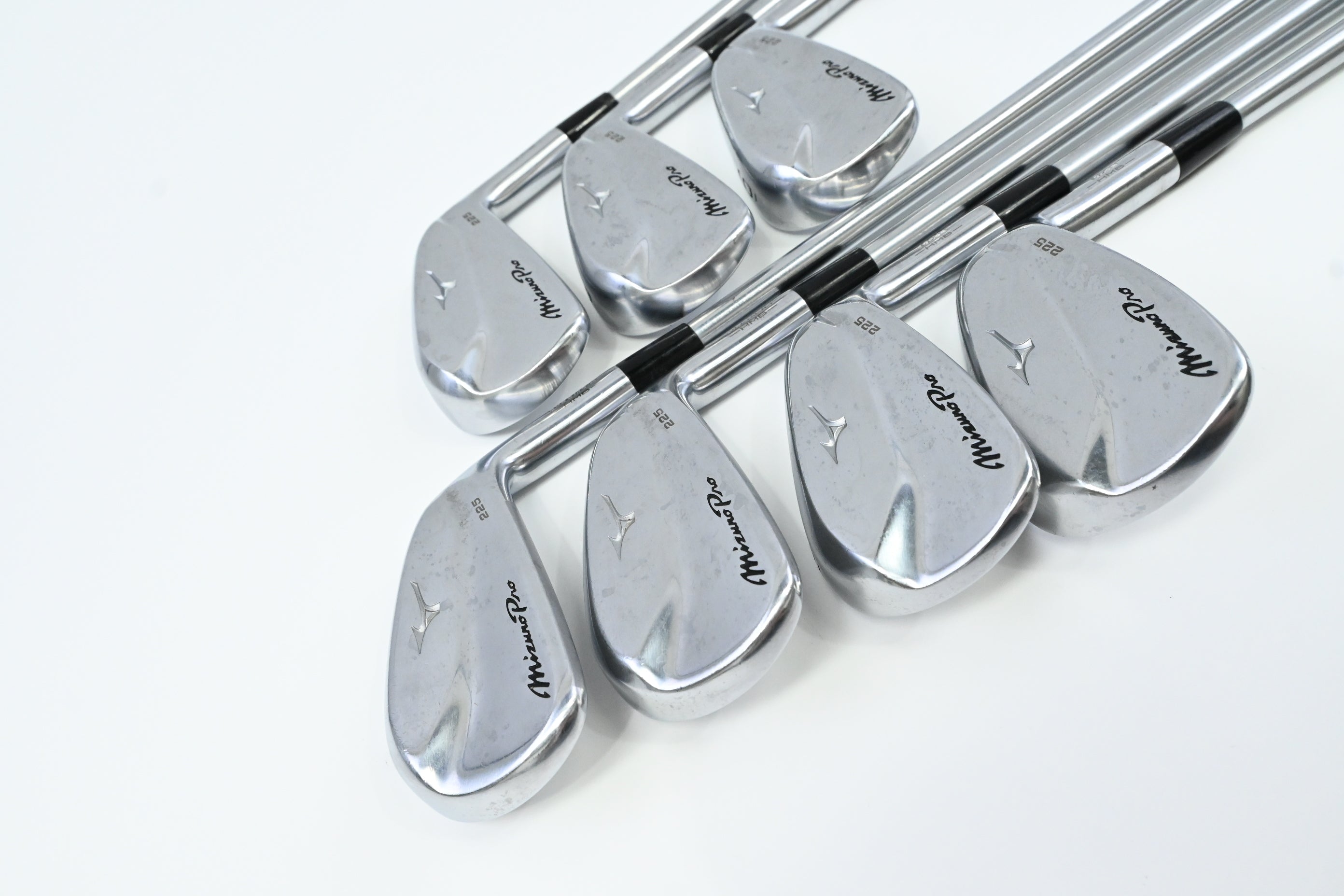 Mizuno Pro 225 Irons / 4-PW / Stiff Flex Project X IO 110 Shafts