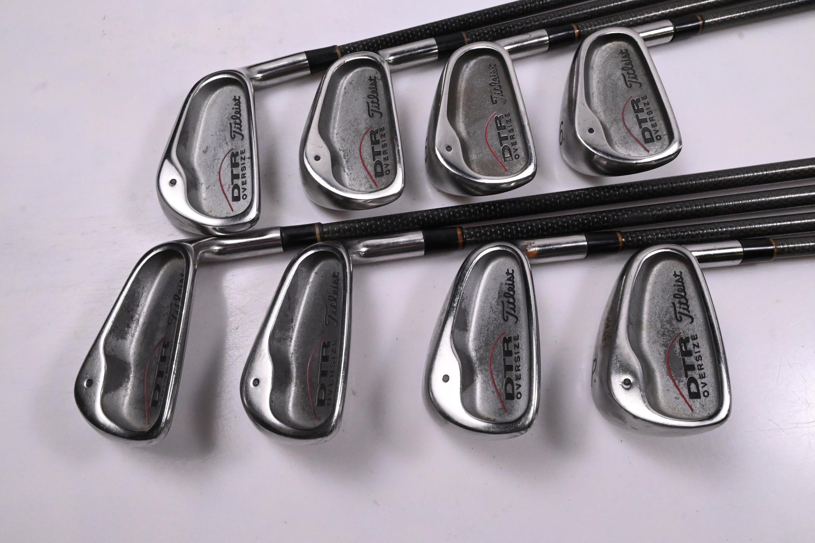 Titleist DTR Oversize Irons / 3-PW / Regular Flex Graphite Shafts