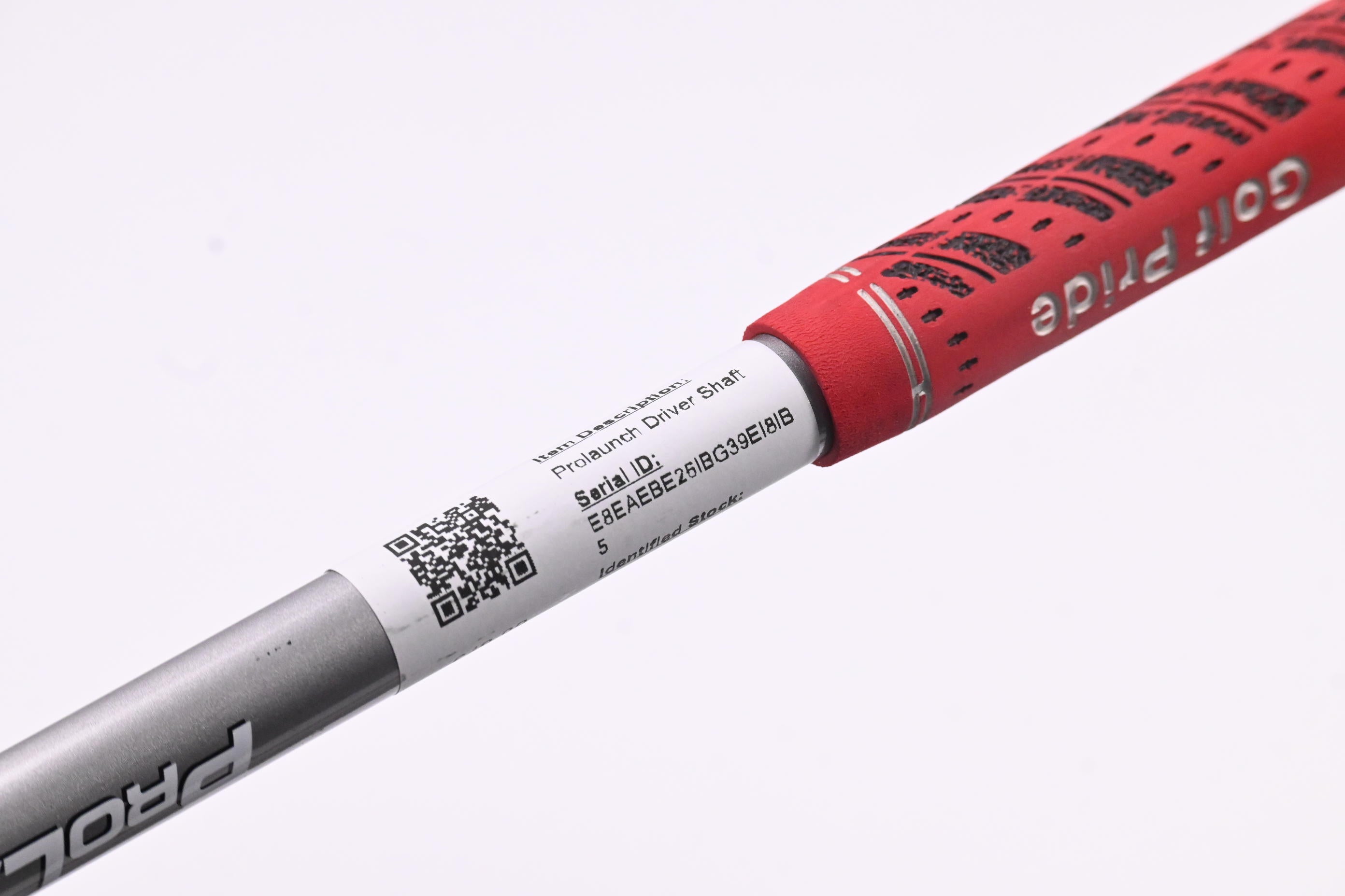 Graffaloy Prolaunch Red Driver Shaft / Stiff Flex / Taylormade 1st Gen