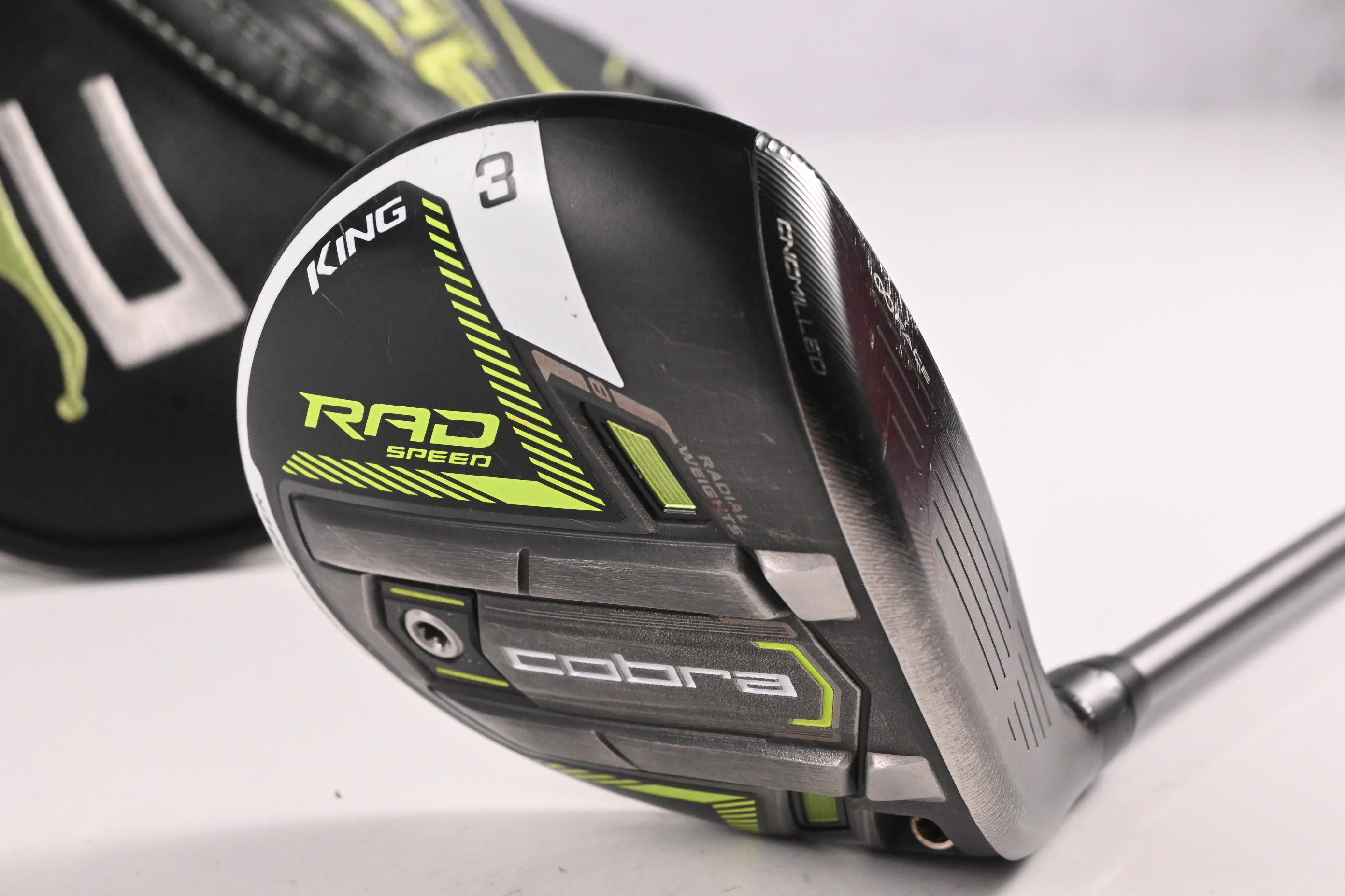 Cobra King Radspeed #3 Wood / 14.5 Degree / Regular Flex Evenflow Riptide CB Blue 50