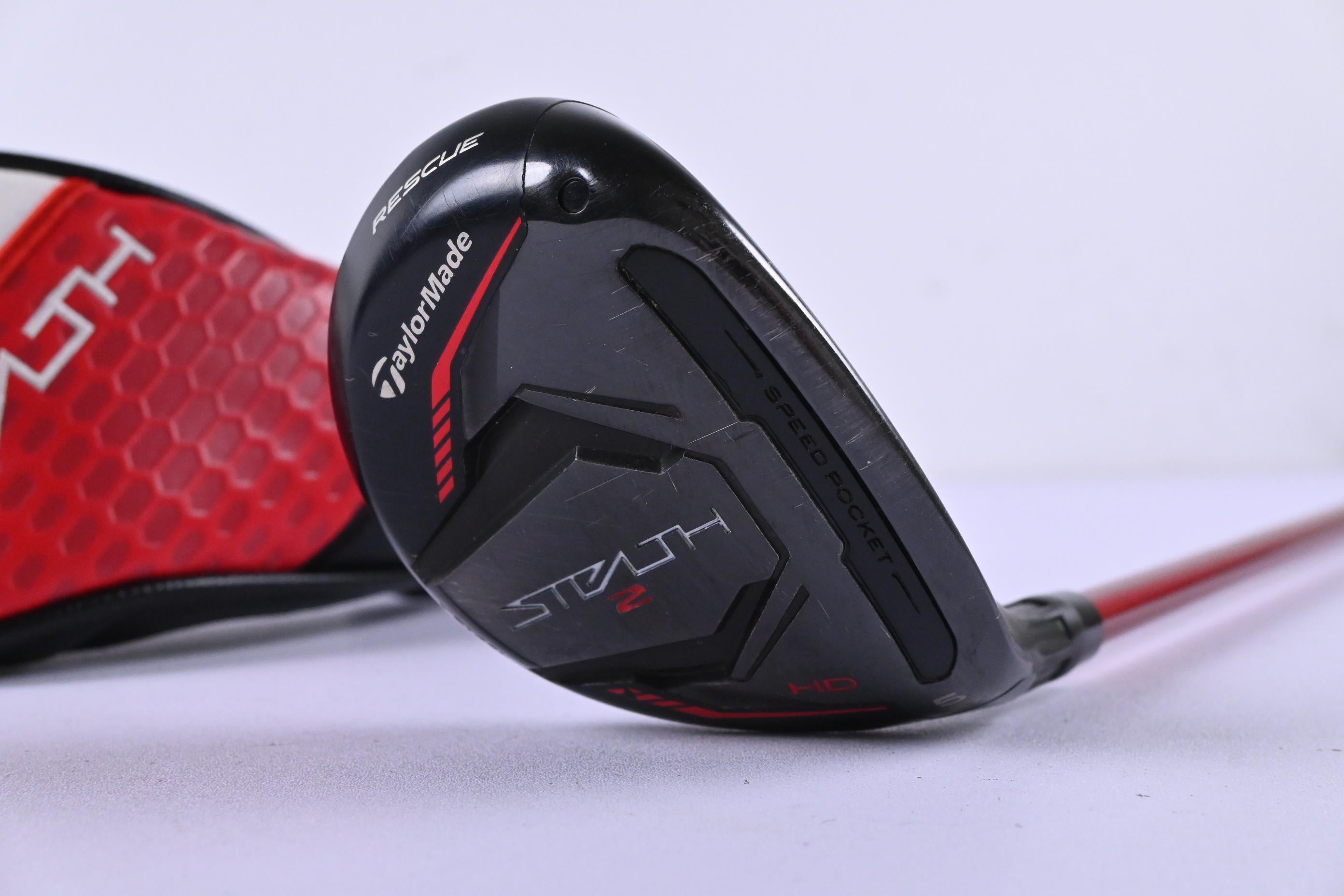 Taylormade Stealth 2 HD #5 Hybrid / 27 Degree / Regular Flex Speeder NX Red 50