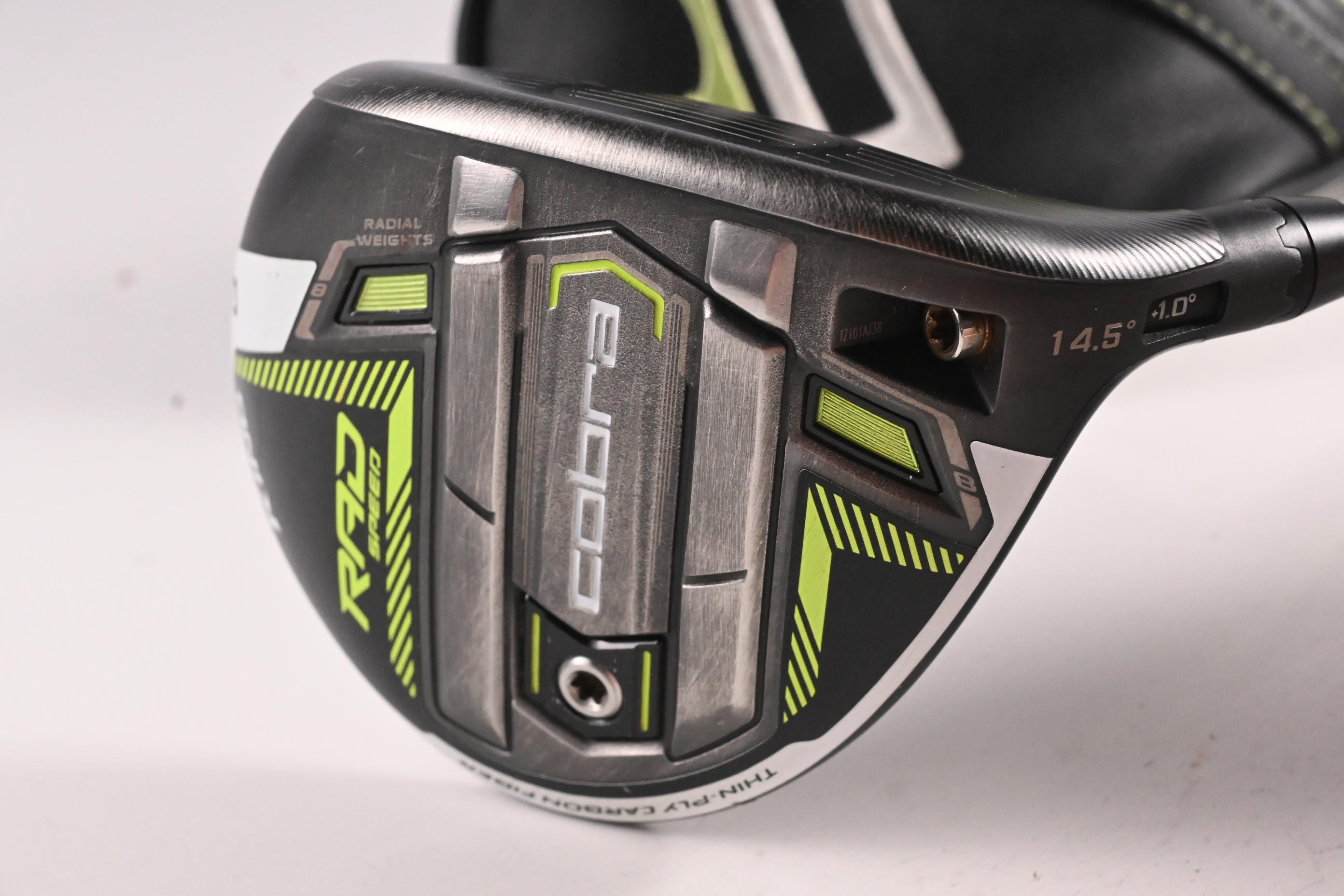 Cobra King Radspeed #3 Wood / 14.5 Degree / Regular Flex Evenflow Riptide CB Blue 50