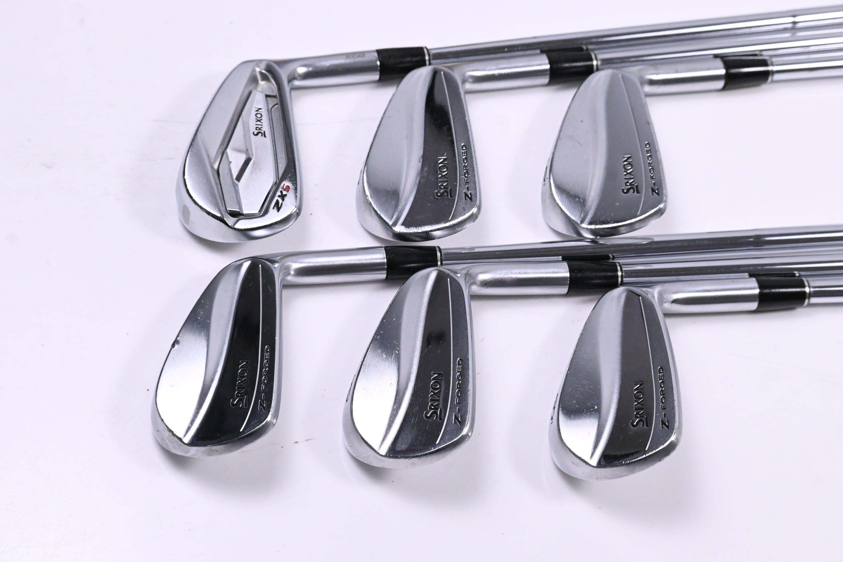 Srixon ZX5/Z-Forged Irons / 4-9i / X-Flex Dynamic Gold 120 X100 Shafts