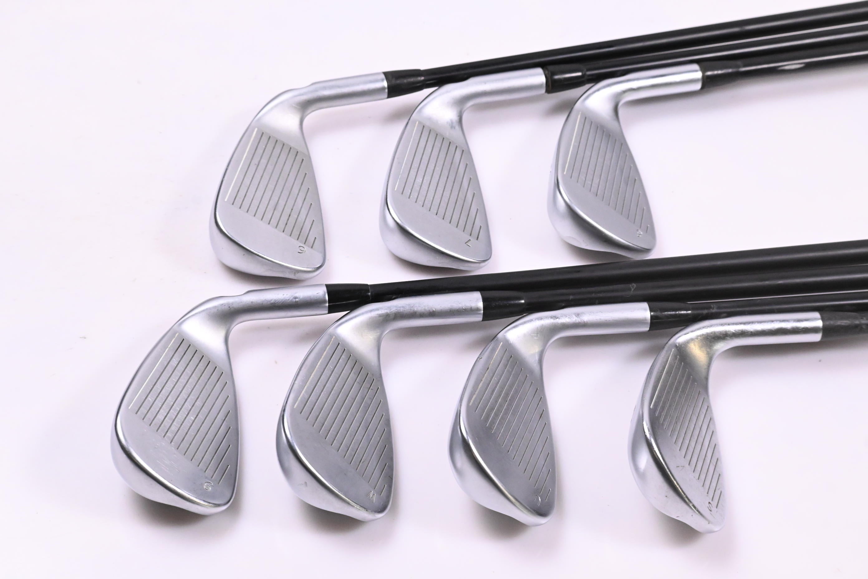 Left Hand Ping G400 Irons / 6-PW+GW+SW / Blue Dot / Regular Flex Ping Alta CB