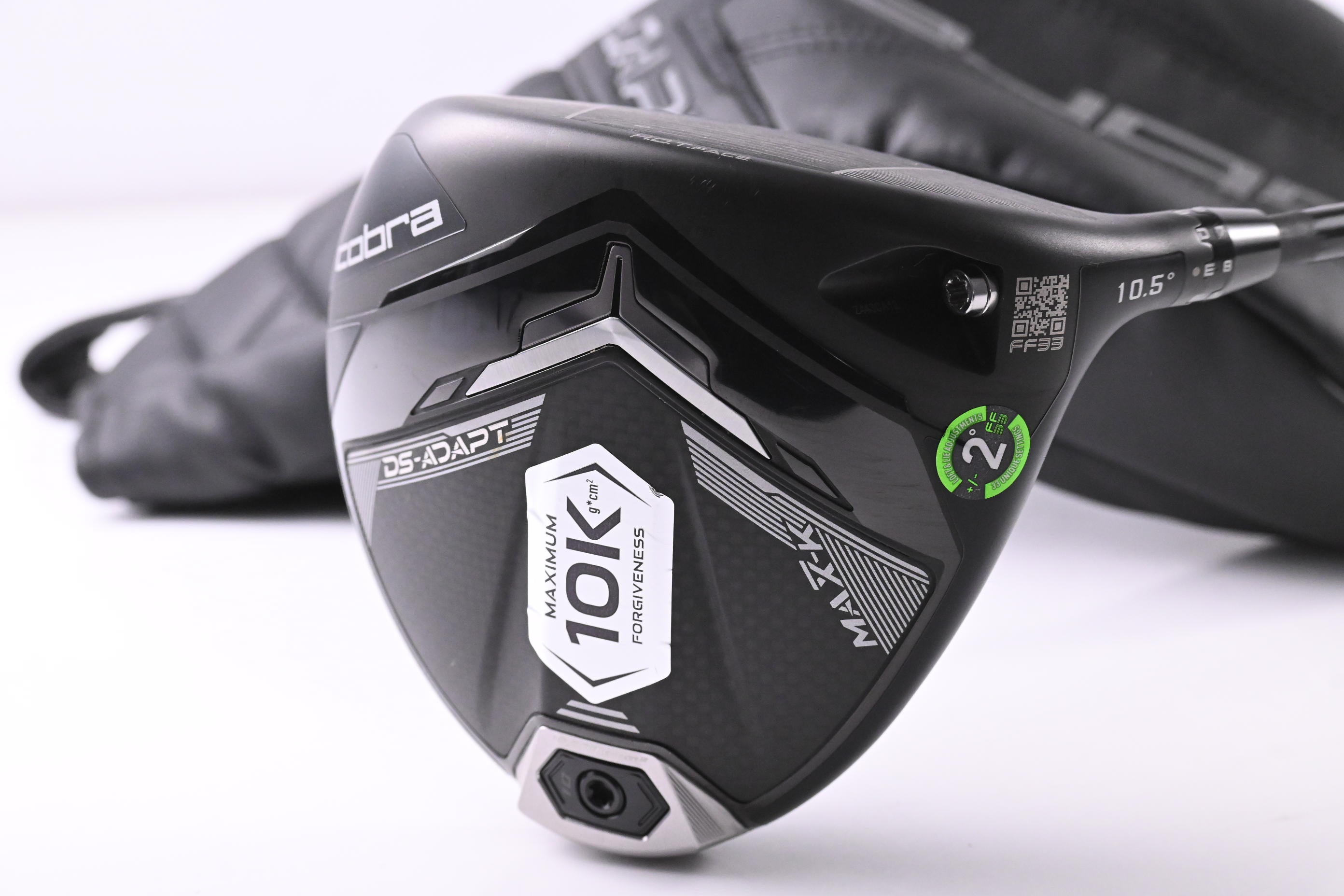 Cobra DS-Adapt MAX-K Driver / 10.5 Degree / TX-Flex Project X Denali Black 60