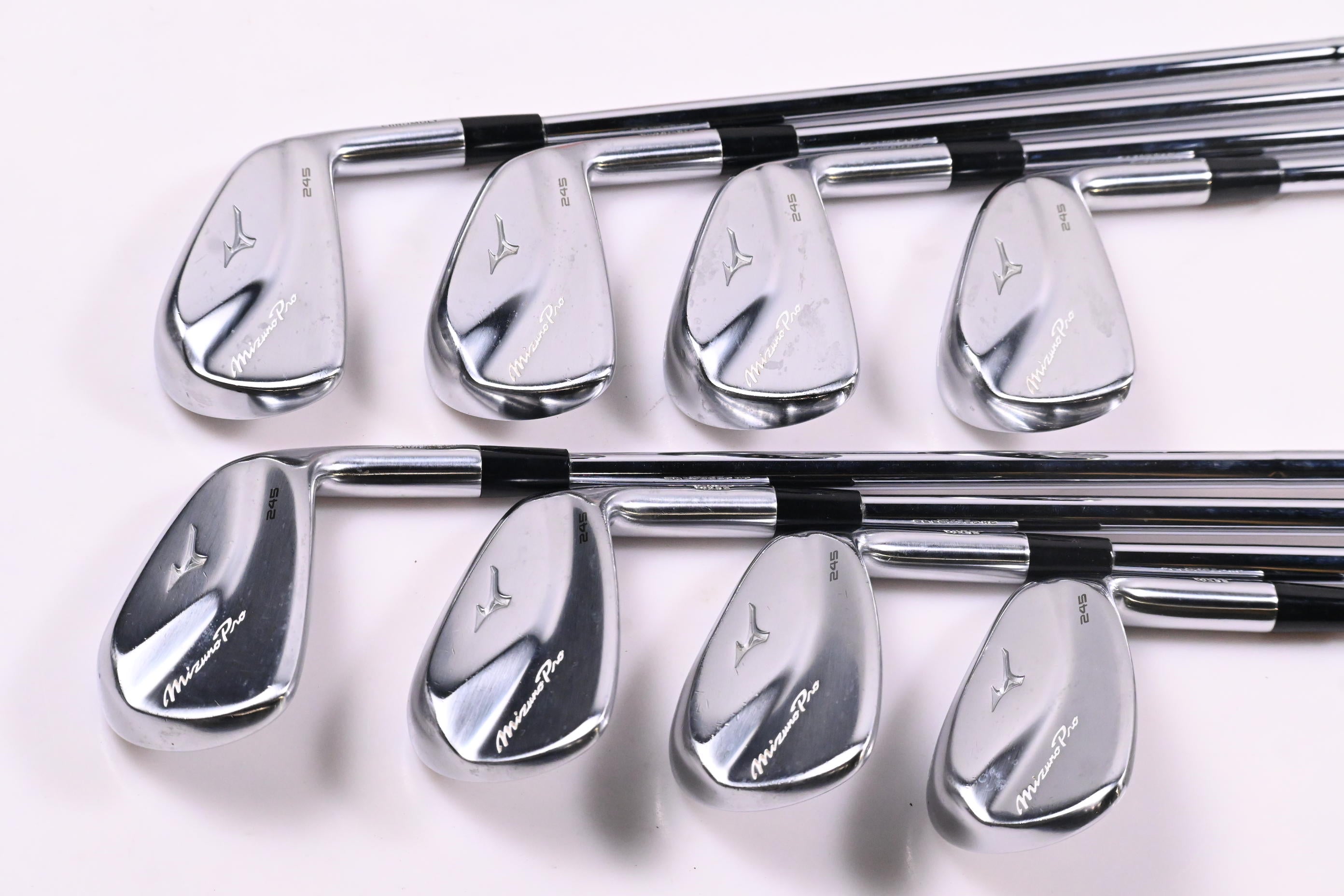 Mizuno Pro 245 Irons / 4-PW+GW / Stiff Flex N.S.PRO Modus 3 Tour 115 Shafts