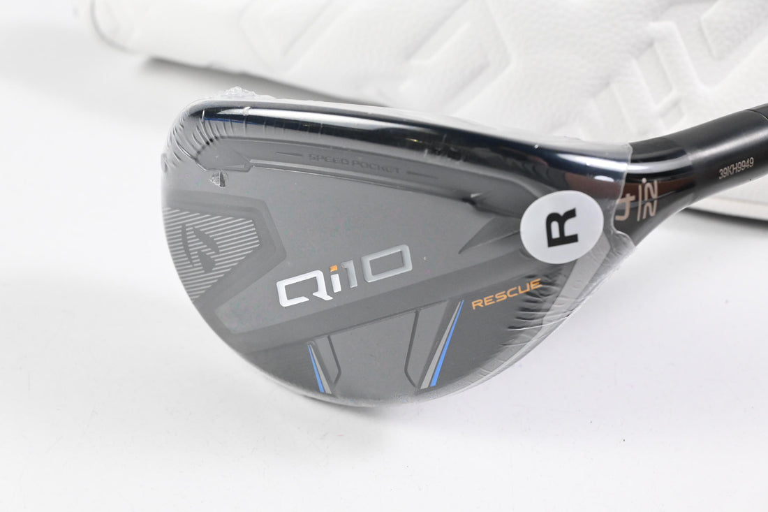 Taylormade Qi10 #4 Hybrid / 22 Degree / Regular Flex Fujikura Ventus TR Blue 6