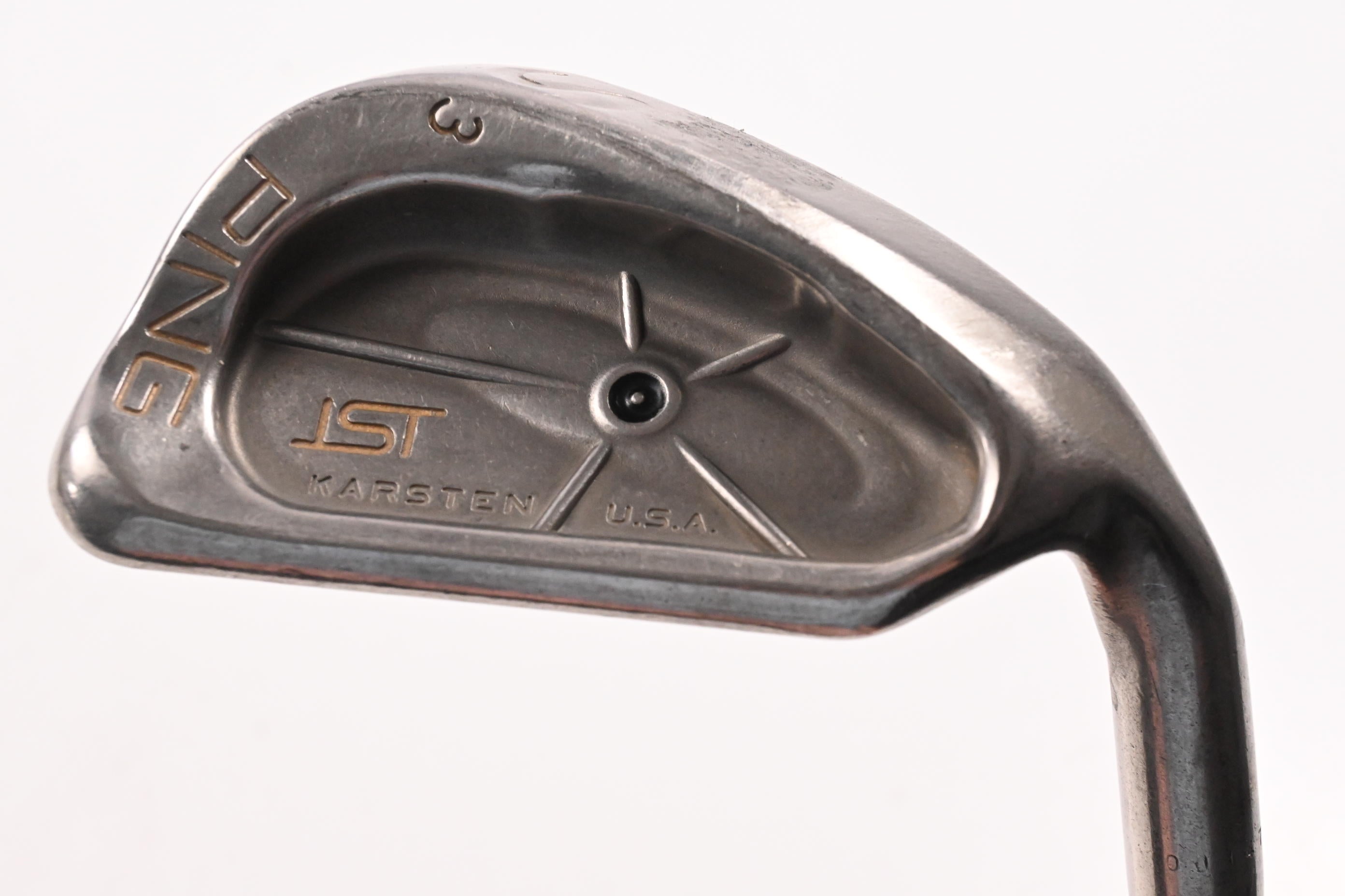 Ping ISI Nickel Sand Wedge / 56 Degree / Black Dot /  Regular Flex Ping Shaft
