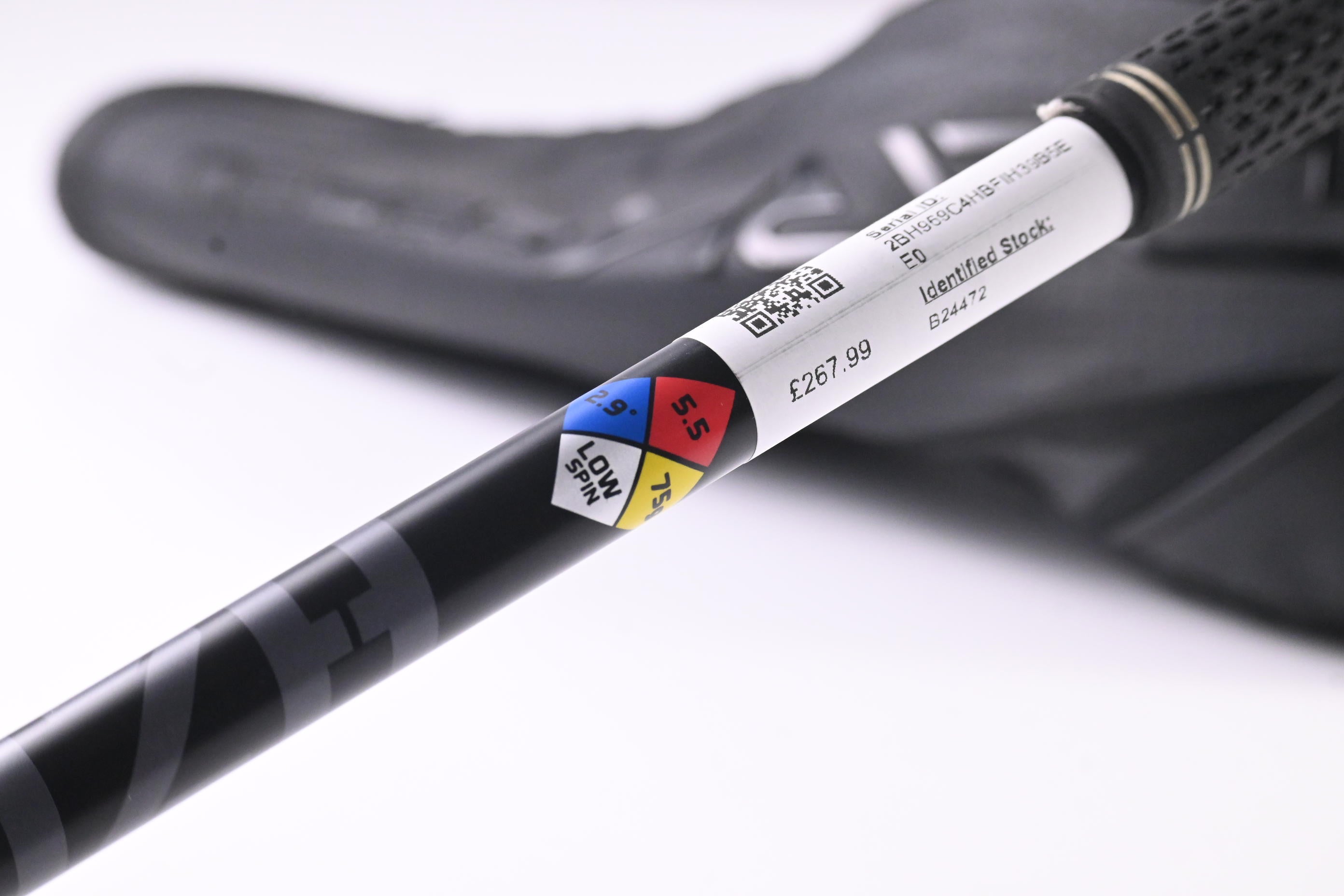 Cobra Darkspeed X Driver / 9 Degree / Regular Flex HZRDUS Smoke Black 75 Shaft
