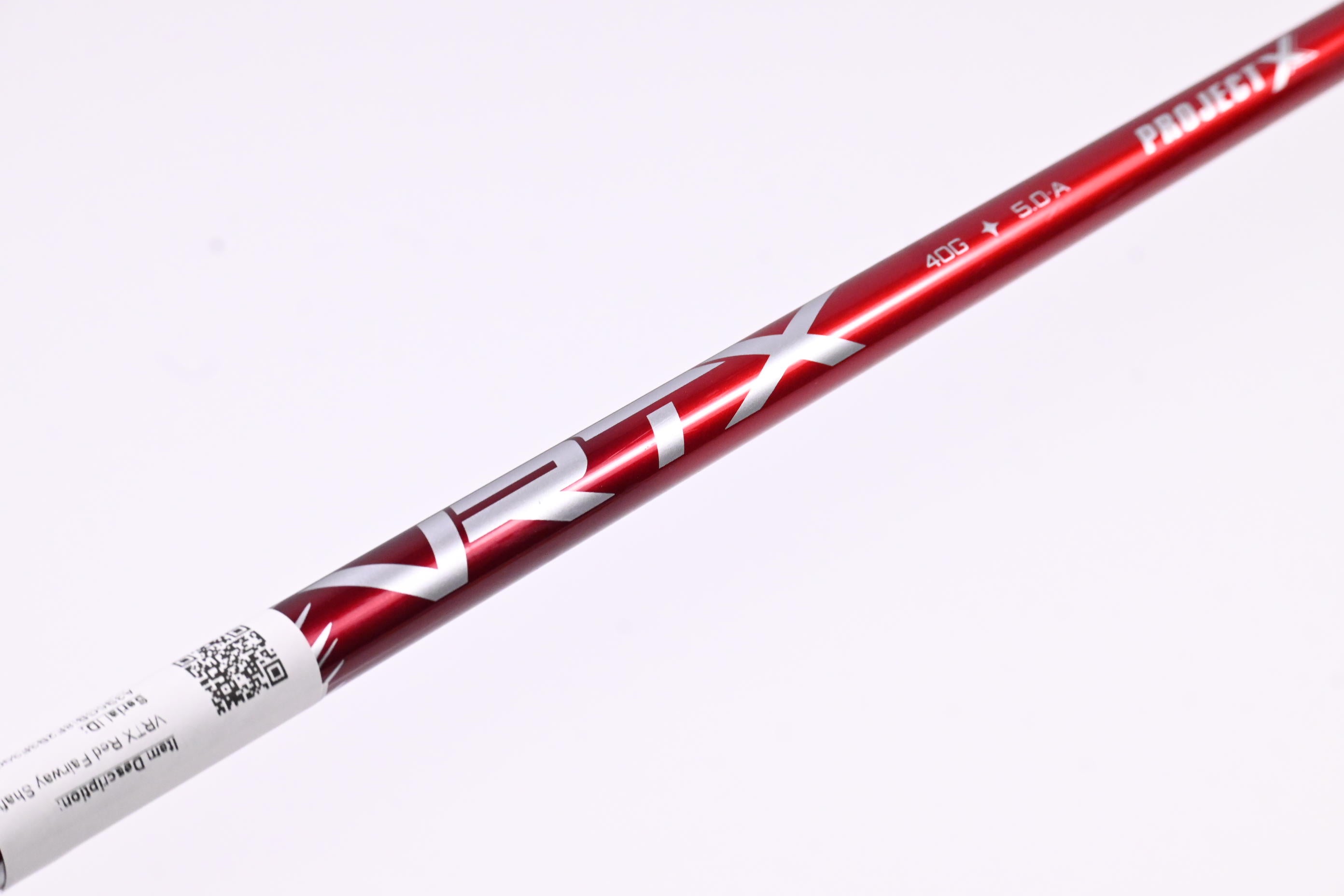 Project X VRTX Red 40 #5 Wood Shaft / Senior Flex / Callaway 3rd Gen