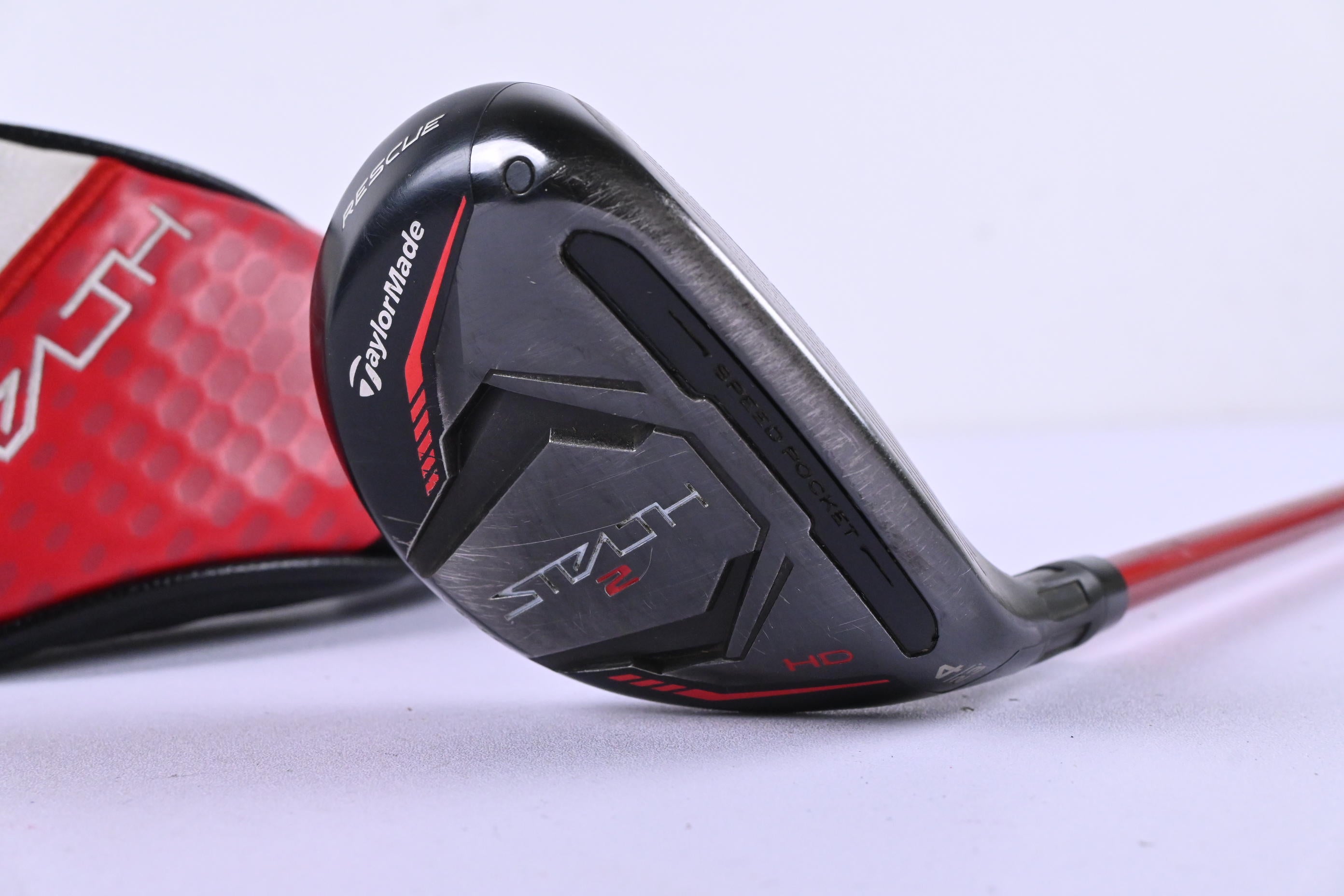 Taylormade Stealth 2 HD #4 Hybrid / 23 Degree / Regular Flex Speeder NX Red 50