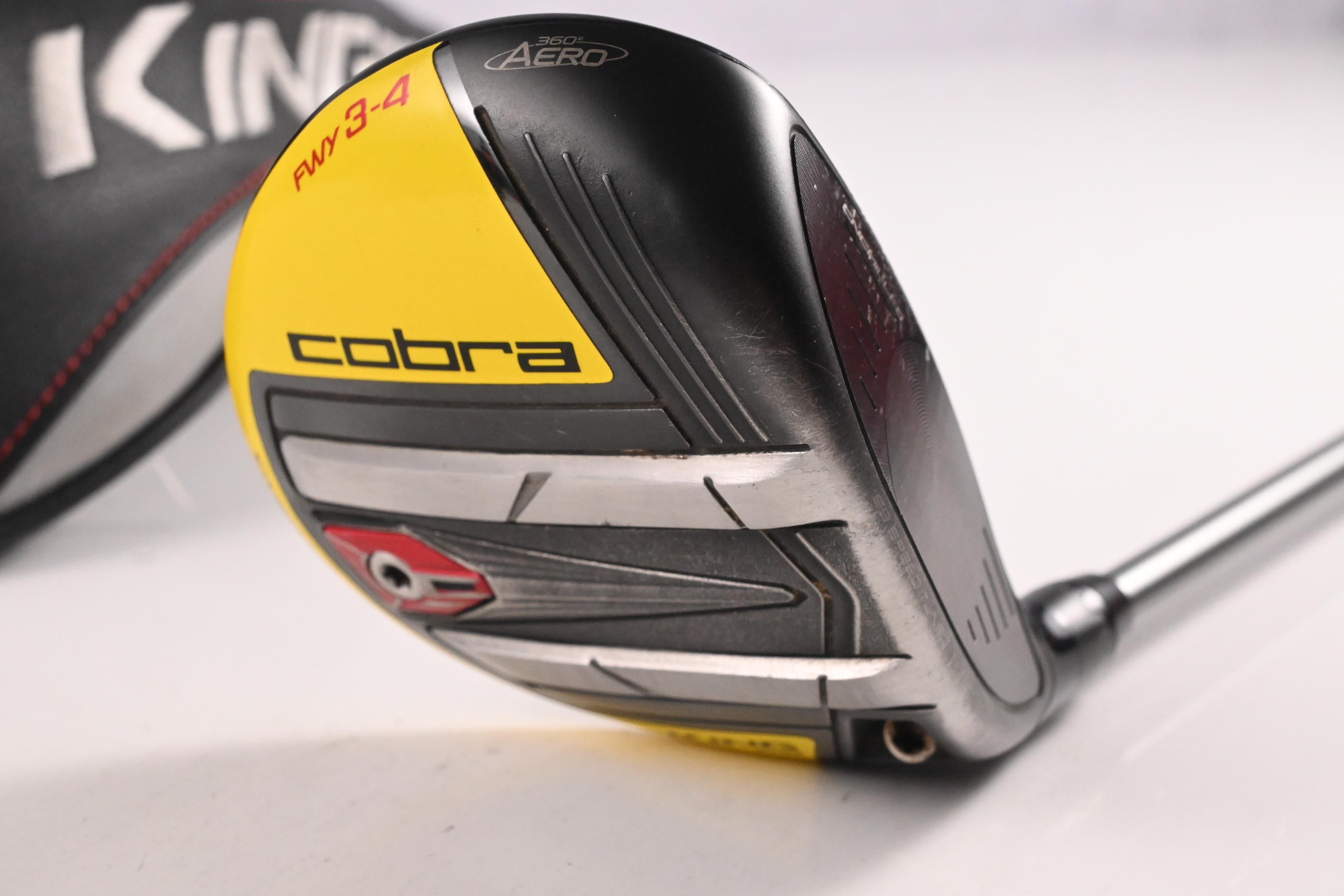 Cobra King F9 #3 Wood / 14.5 Degree / Regular Flex UST Helium Blue 59 Shaft