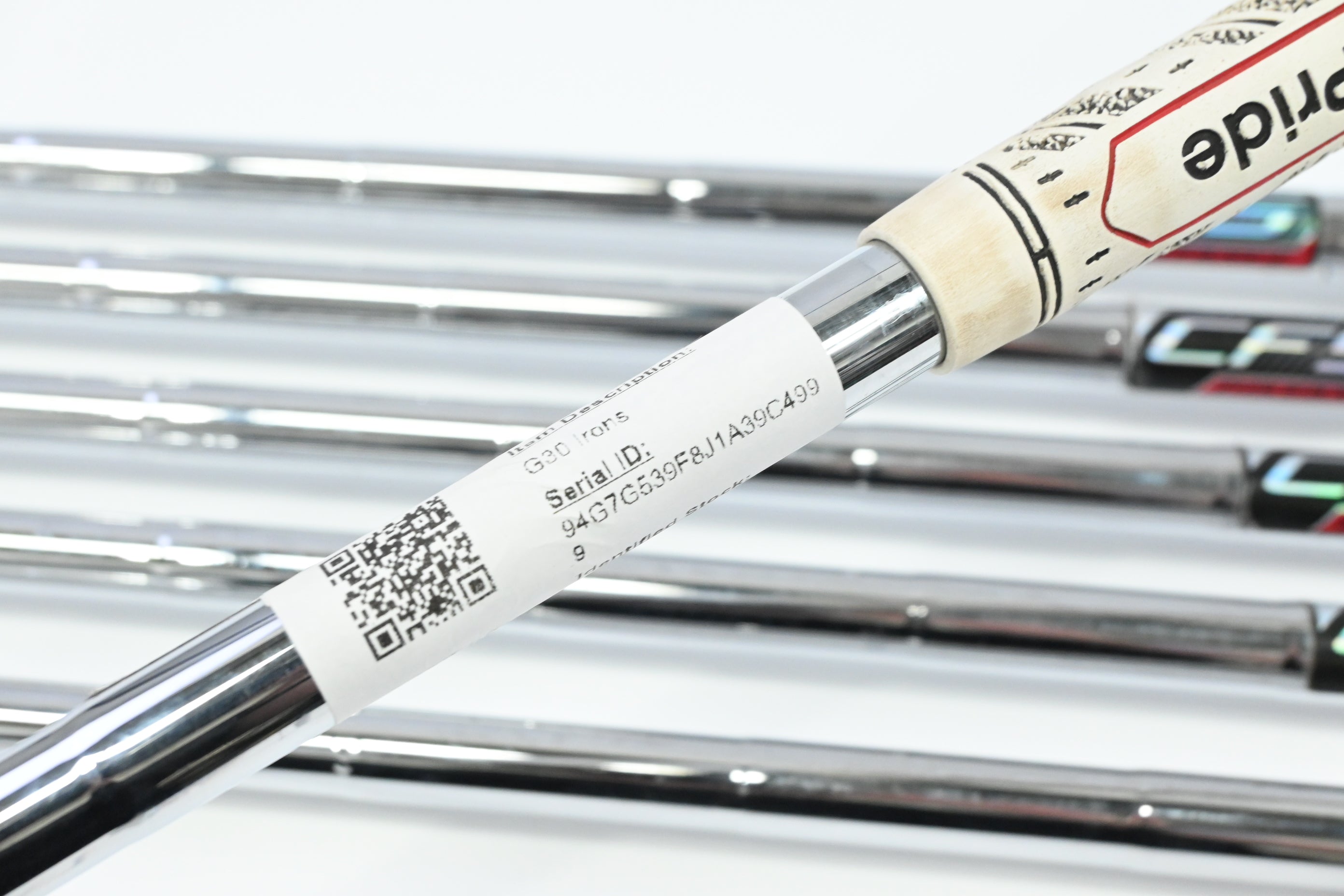 Ping G30 Irons / 5-PW / Purple Dot / Senior Flex Ping CFS Distance Shafts