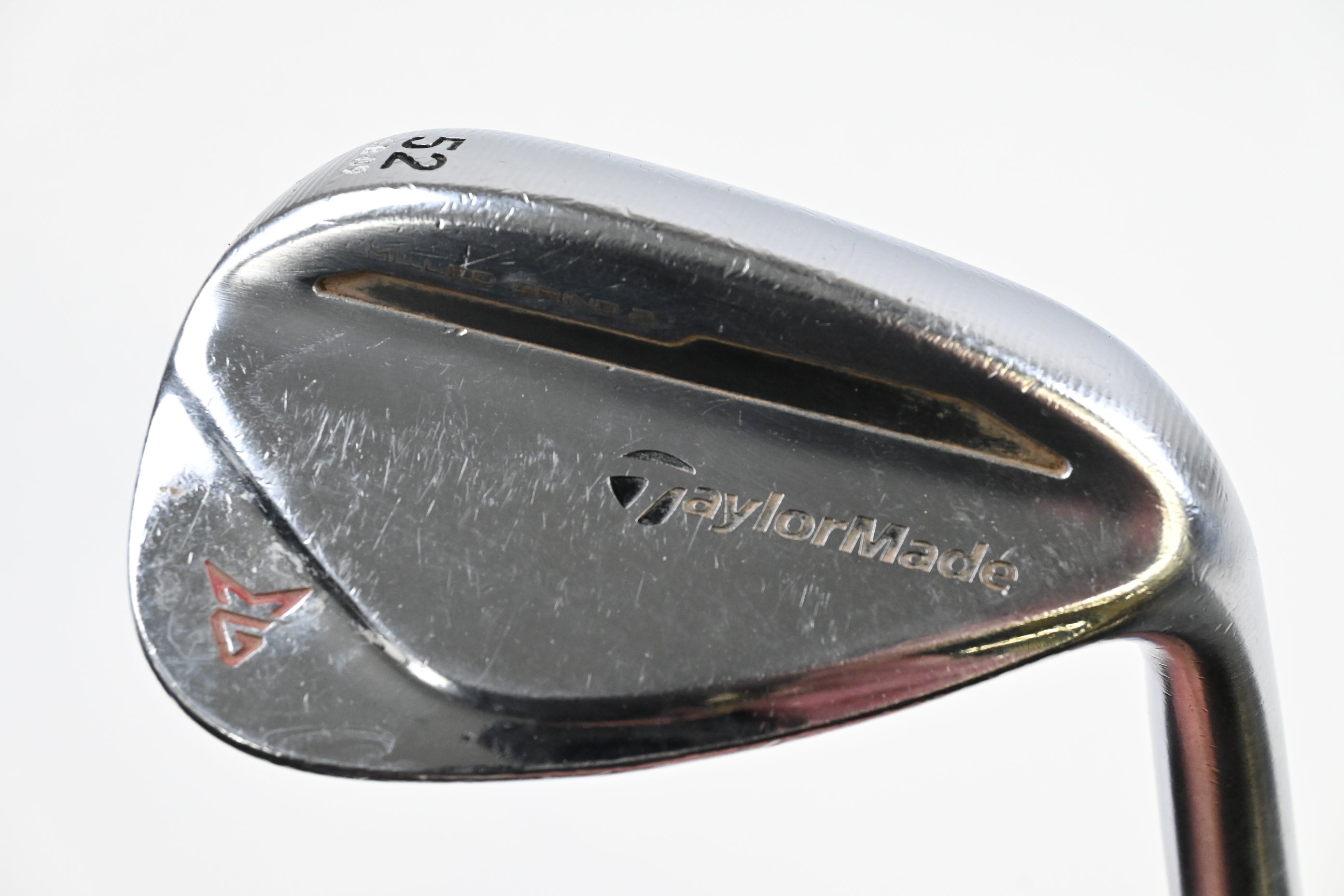 Taylormade Milled Grind 2 Chrome Gap Wedge / 52 Degree / Stiff Flex Dynamic Gold