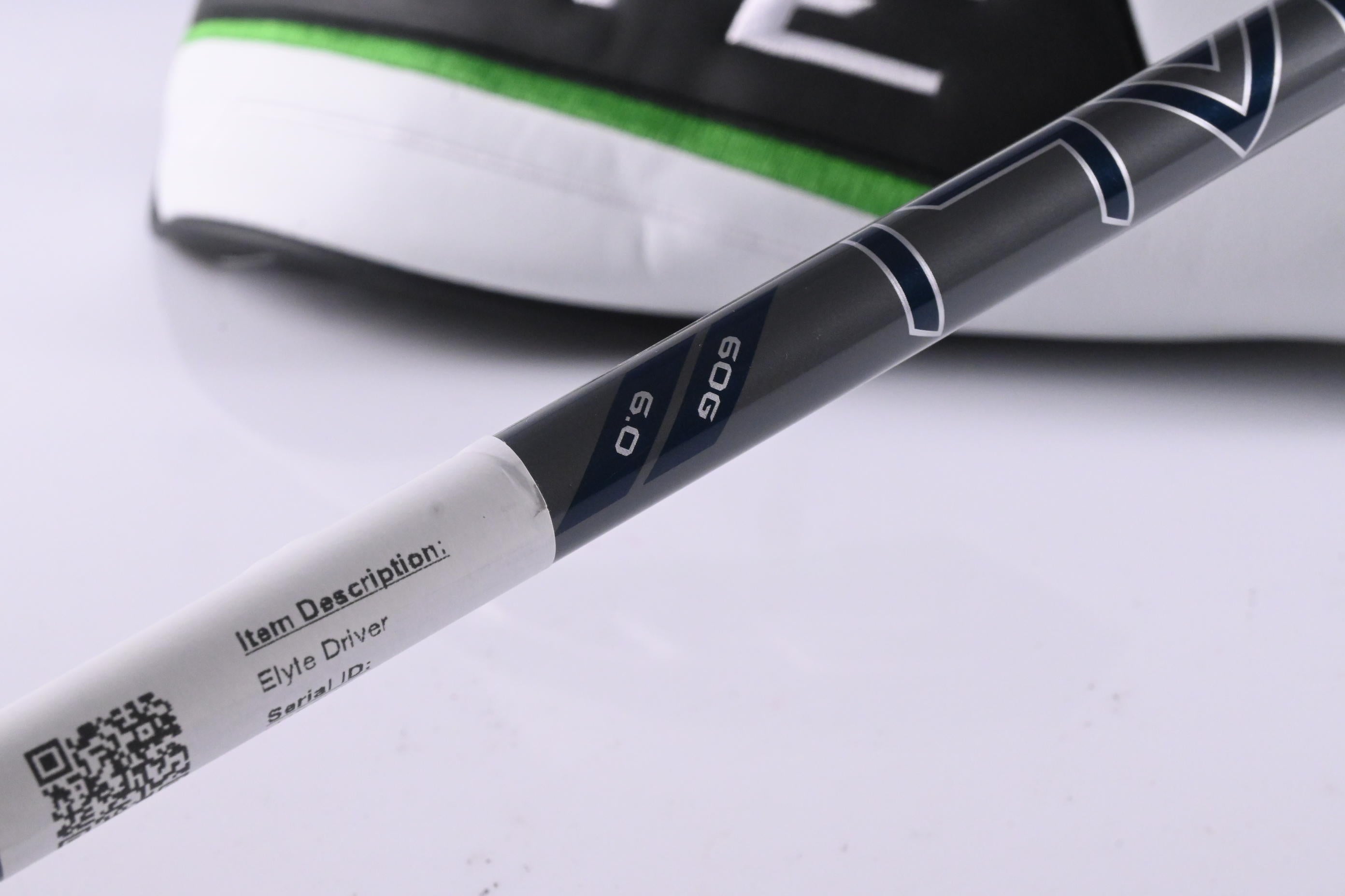 Callaway Elyte Driver / 9 Degree / Stiff Flex Denali Charcoal 60 Shaft