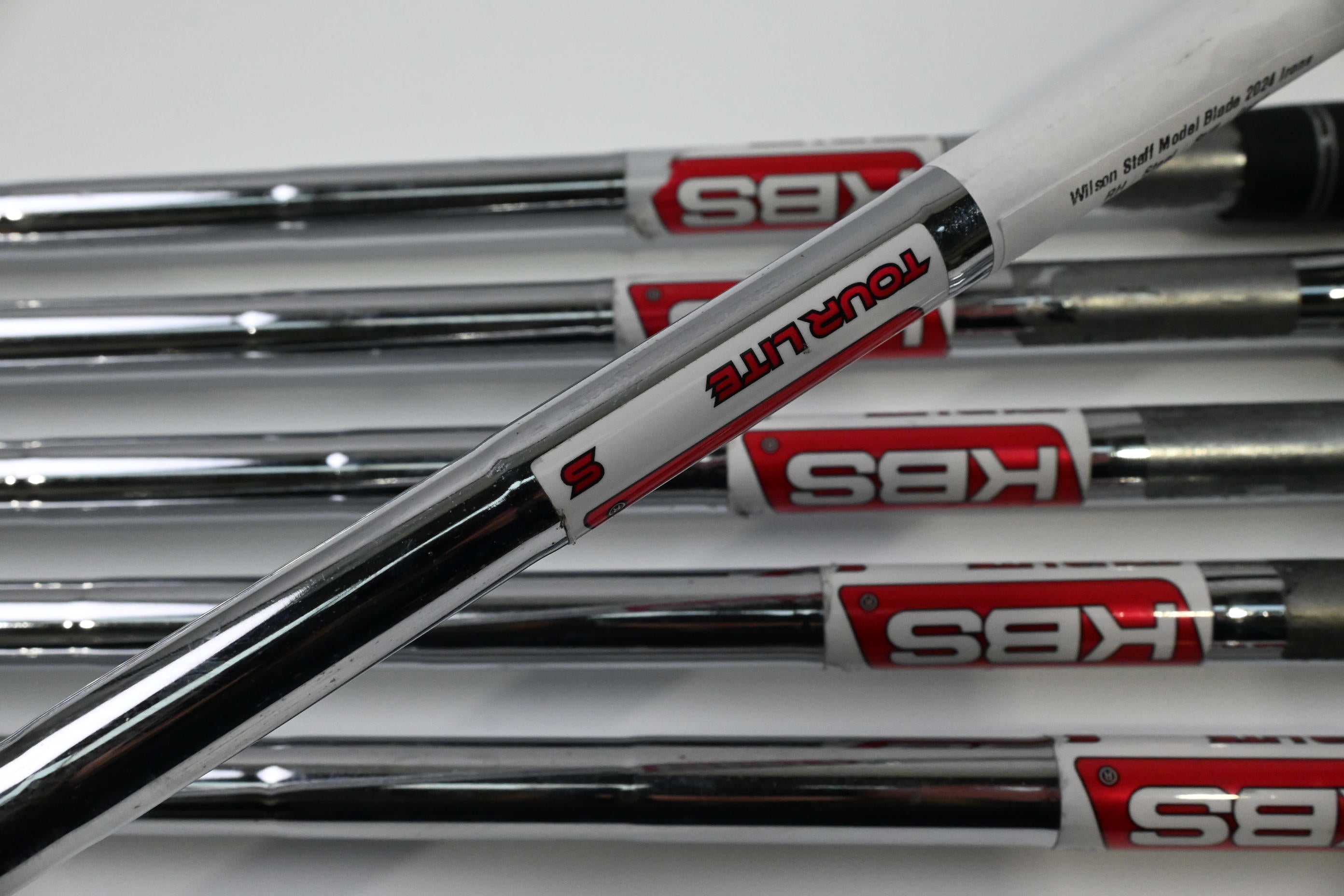 Wilson Staff Model Blade 2024 Irons / 5-PW / Stiff Flex KBS Tour Lite Shafts