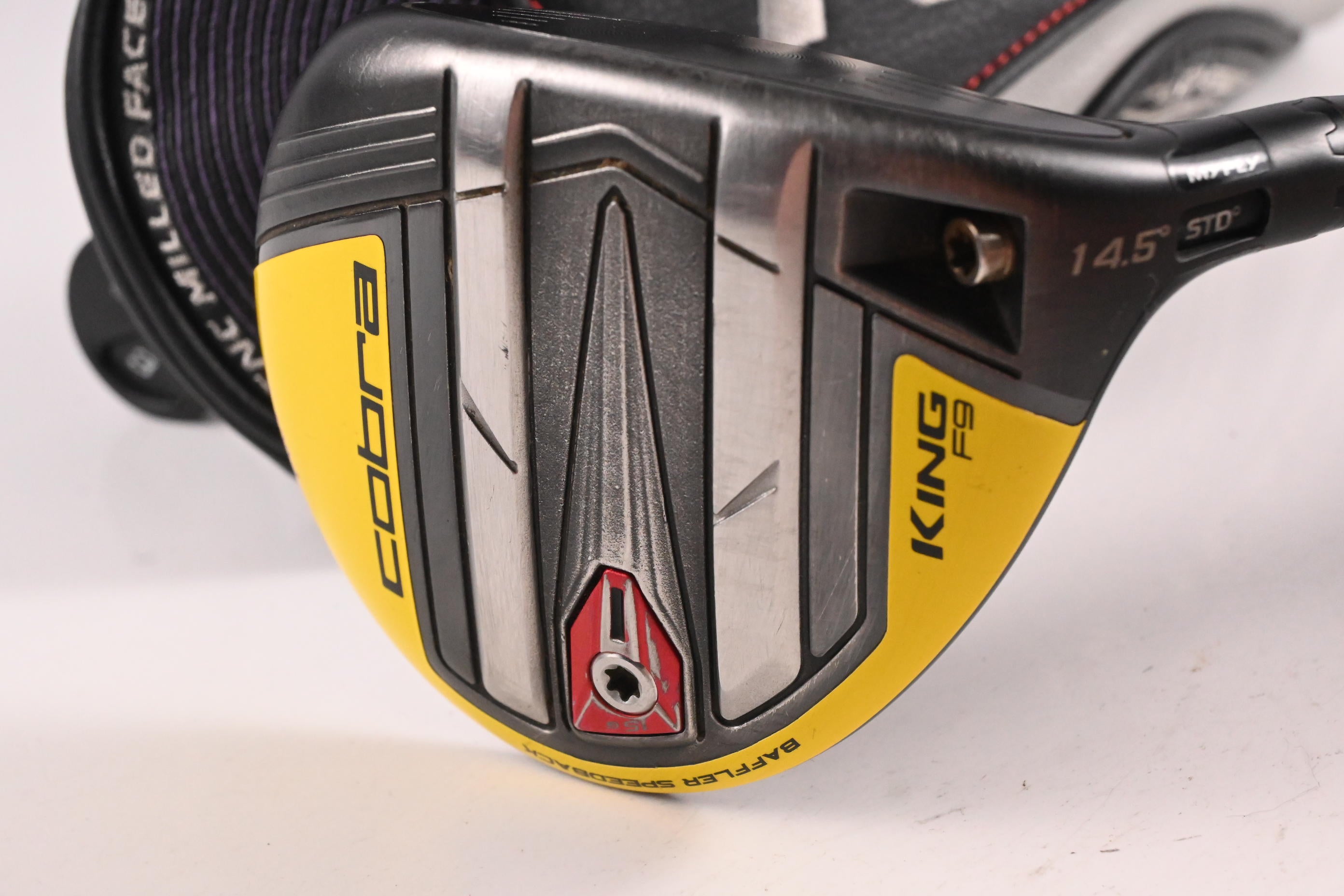 Cobra King F9 #3 Wood / 14.5 Degree / Regular Flex UST Helium Blue 59 Shaft