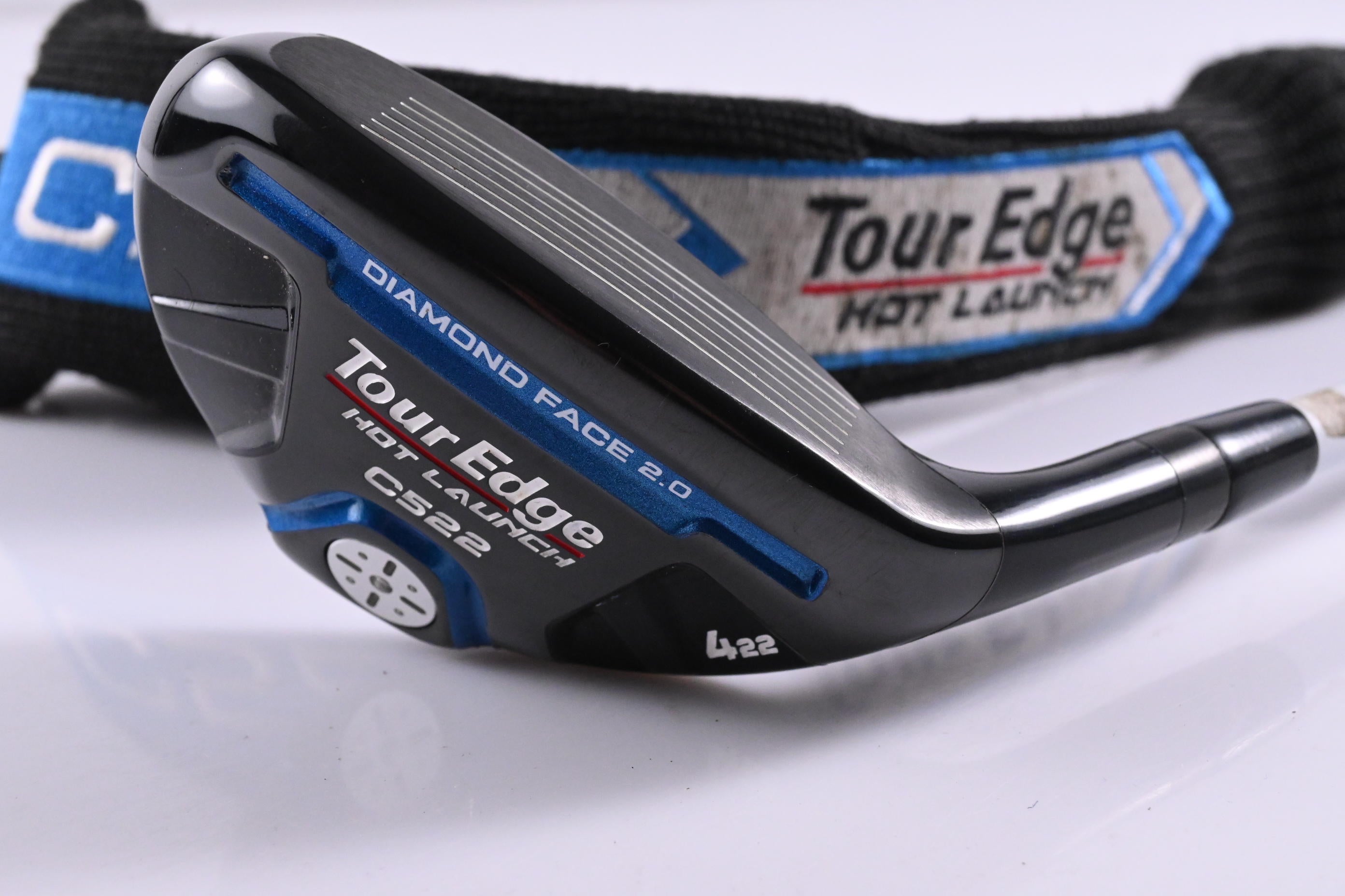 Tour Edge C521 #4 Hybrid / 22 Degree / Stiff Flex Fubuki HL 60 Shaft