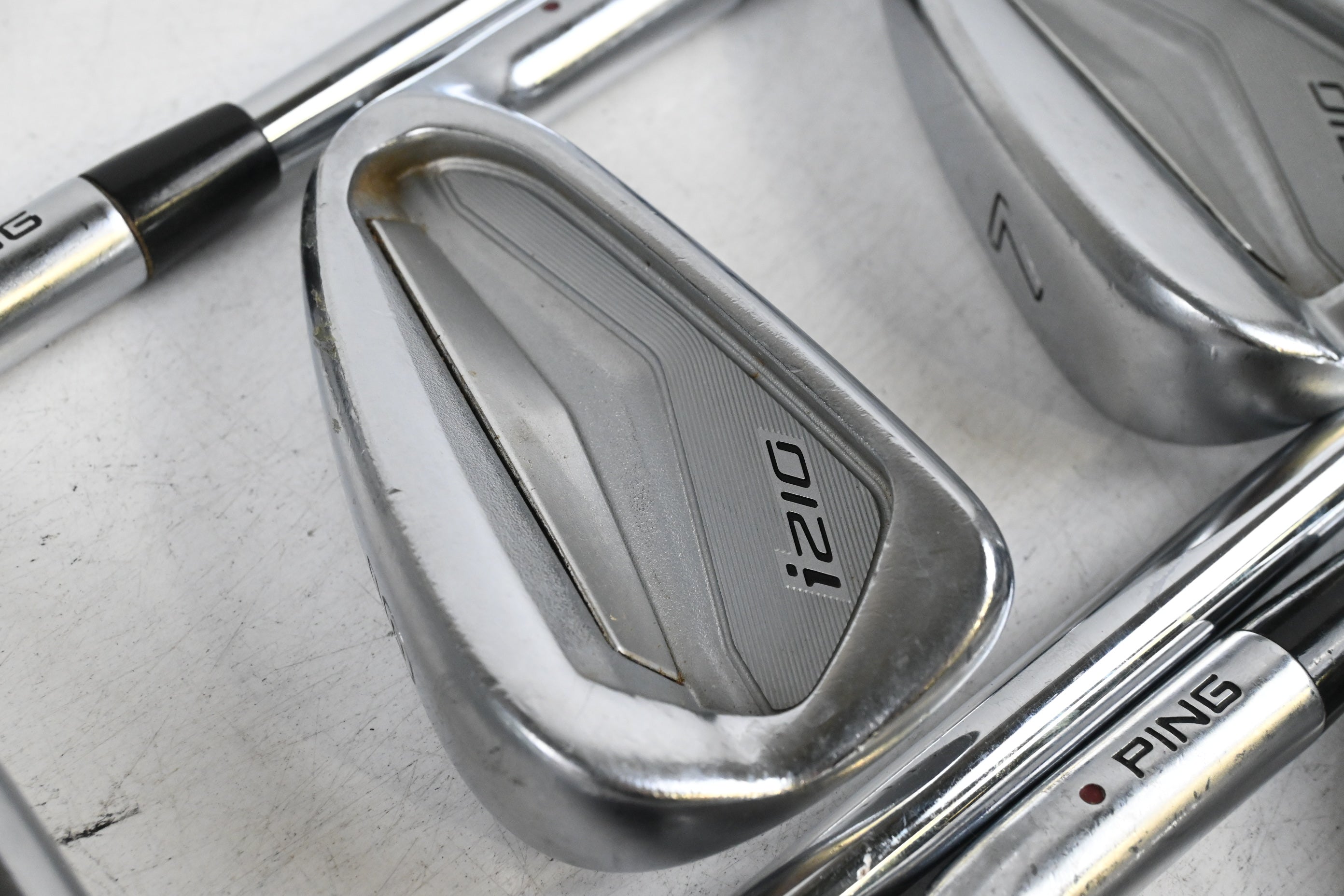 Ping i210 Irons / 5-PW / Maroon Dot / X-Flex Dynamic Gold X100 105 Shafts